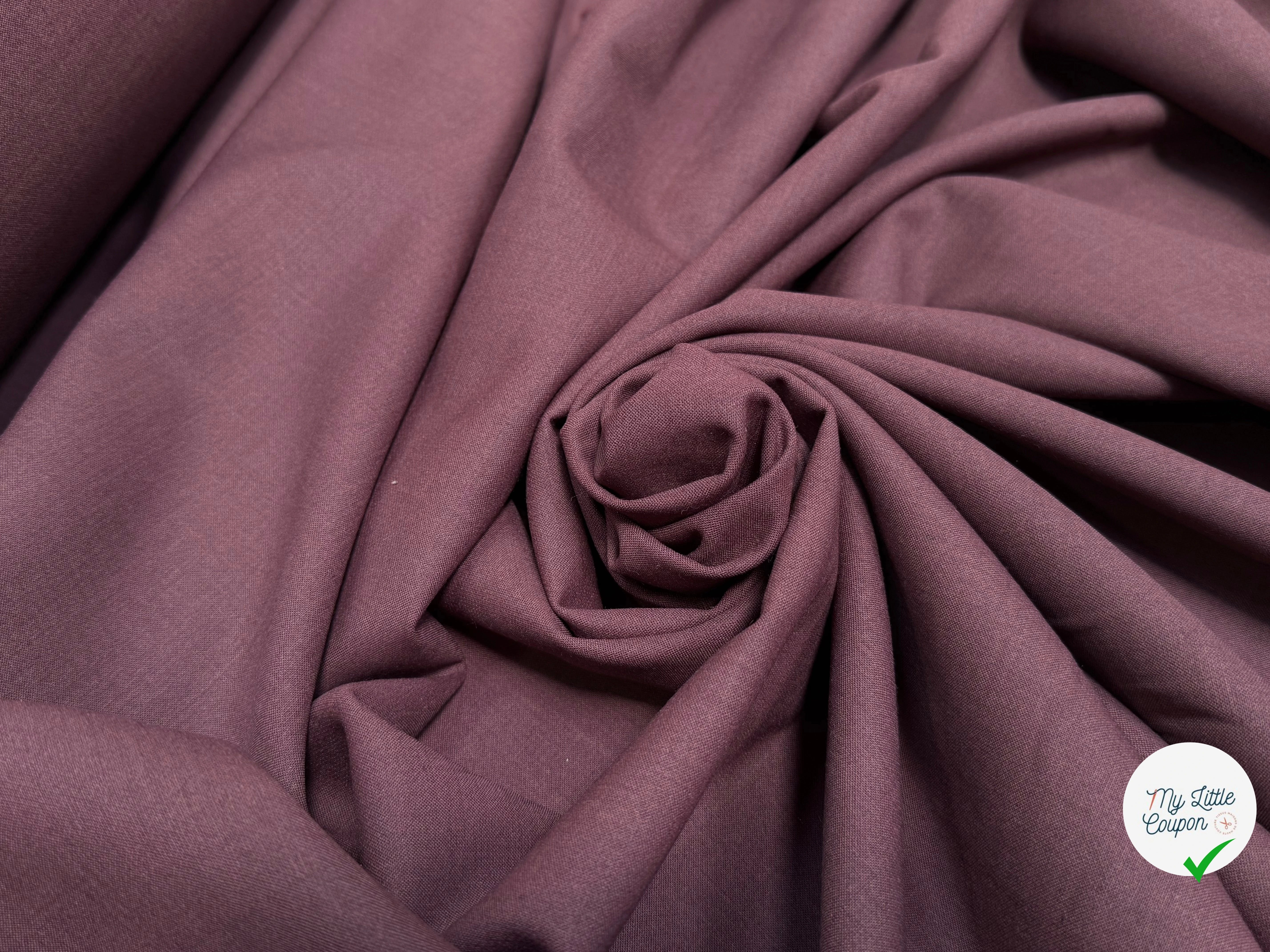 GABARDINE DE LAINE ULTRA BEAU TRÈS BELLE TENUE CHOCO BORDEAUX - My Little Coupon