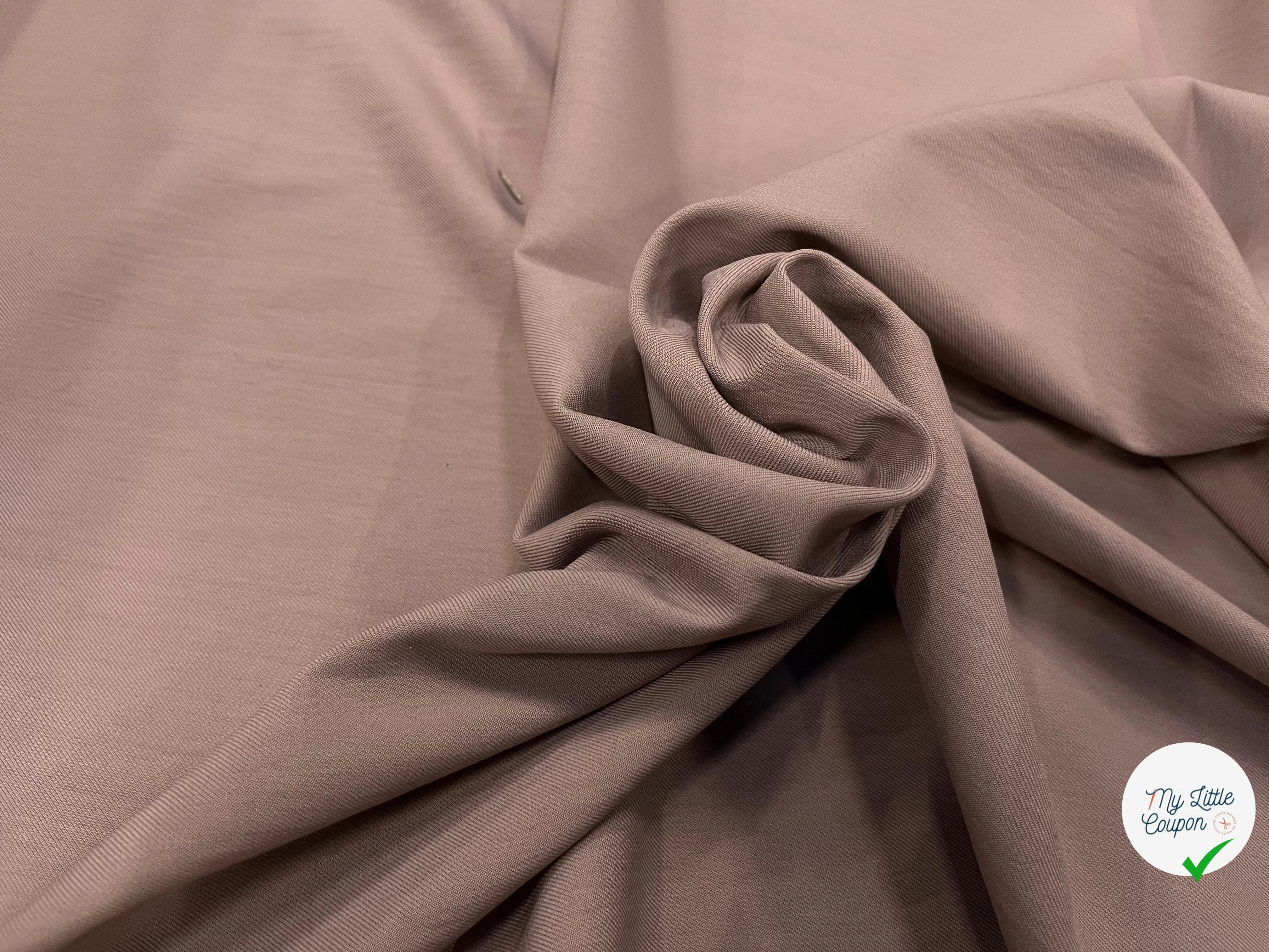 GABARDINE DENIM SOUPLE MOCHA 150CM - My Little Coupon