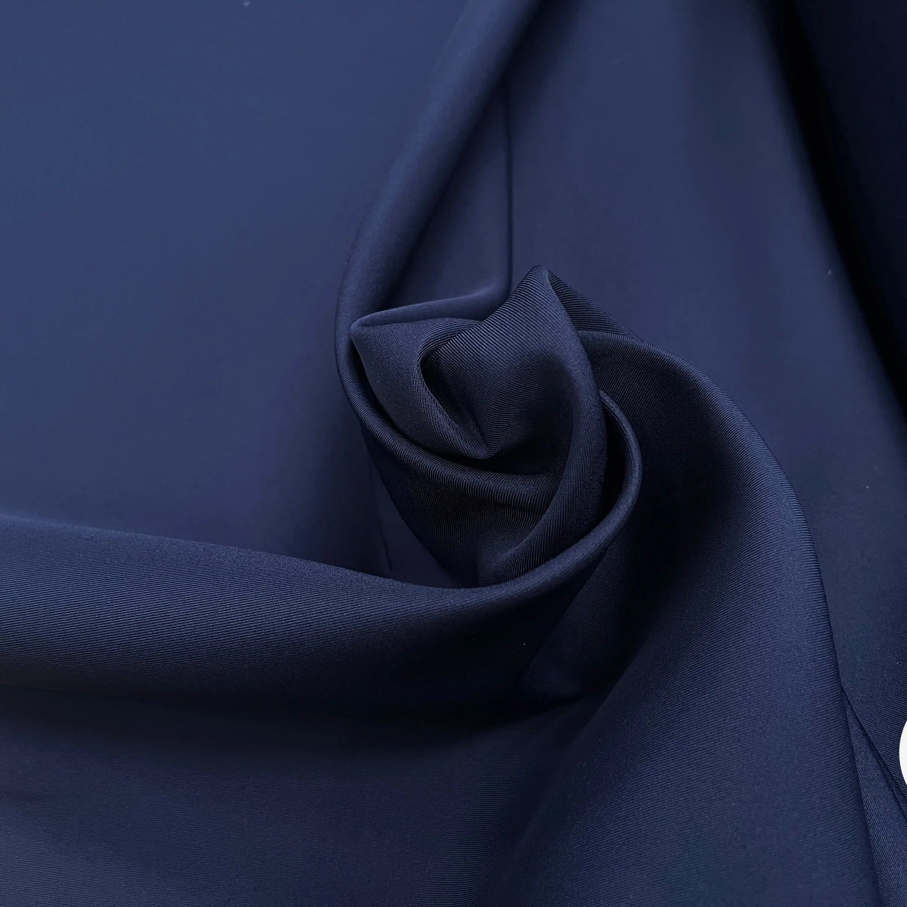 GABARDINE DOUBLE ETOFFE BLEU CHOC JAPON - My Little Coupon