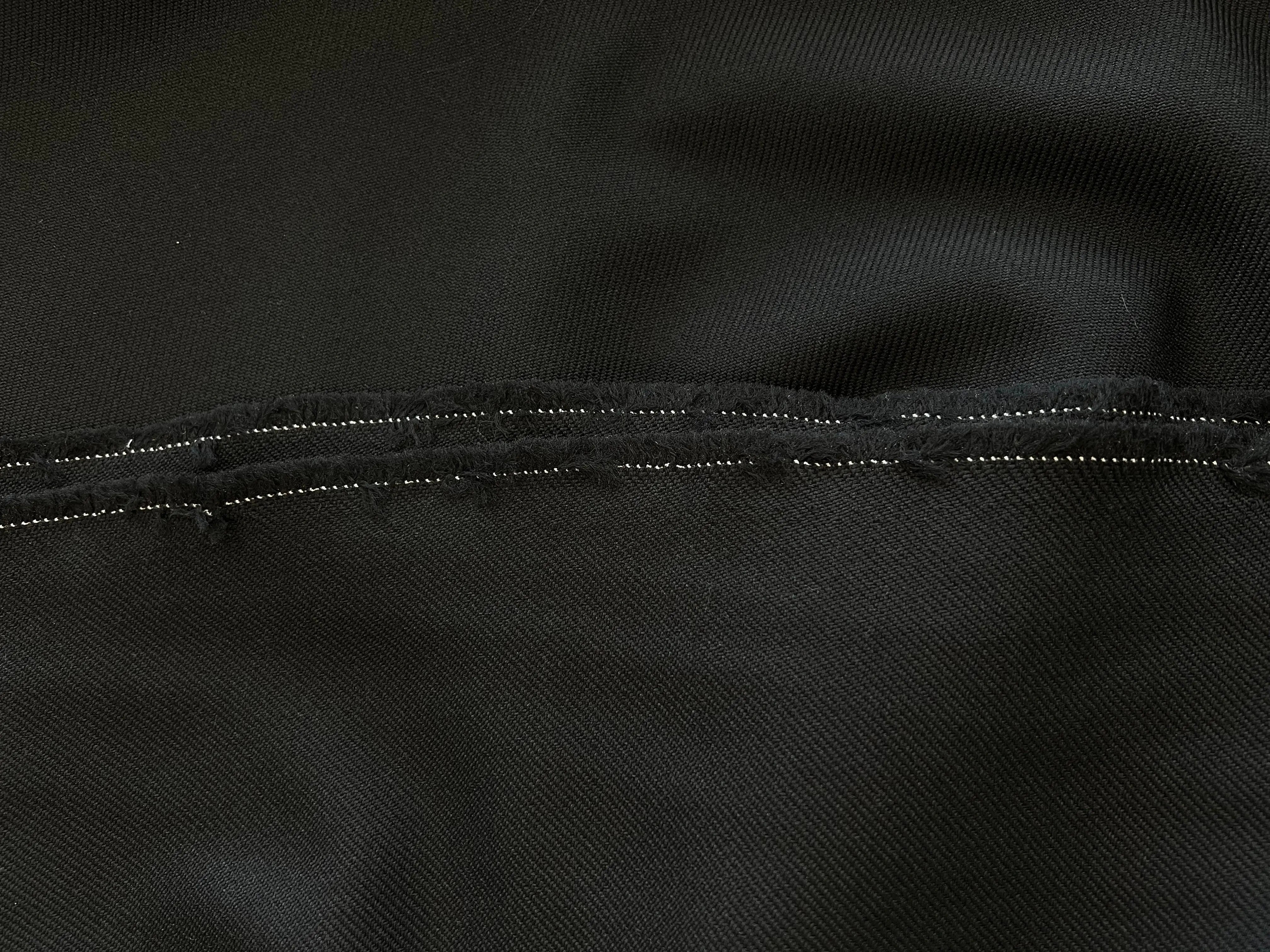 GABARDINE DRILL NOIR - My Little Coupon - tissu - coudre
