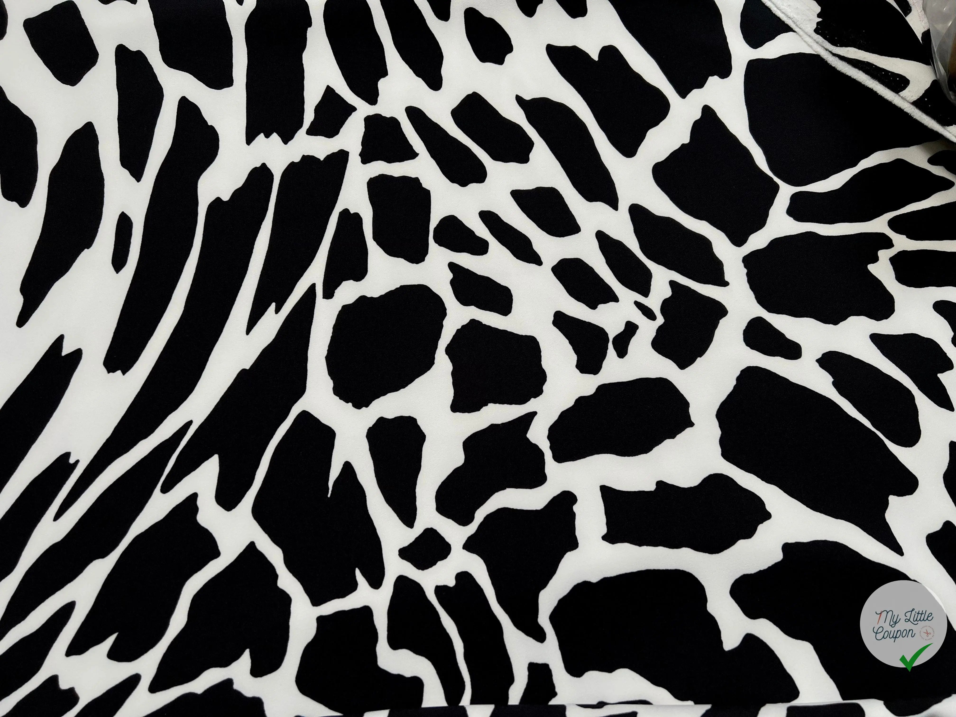 GABARDINE ESPRIT GIRAFE - My Little Coupon - tissu - coudre