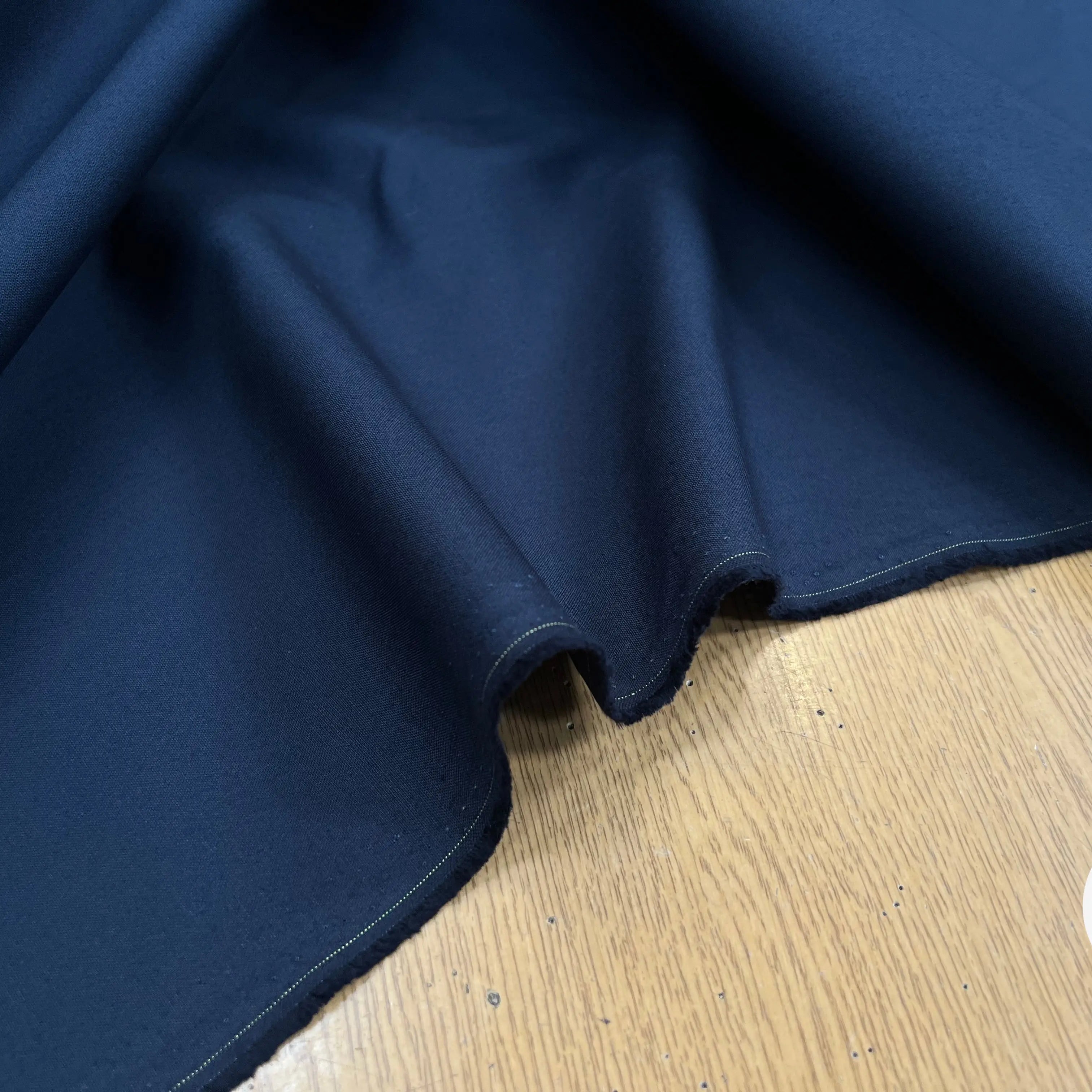 GABARDINE FINE CAMBRIC COTON MARINE - My Little Coupon