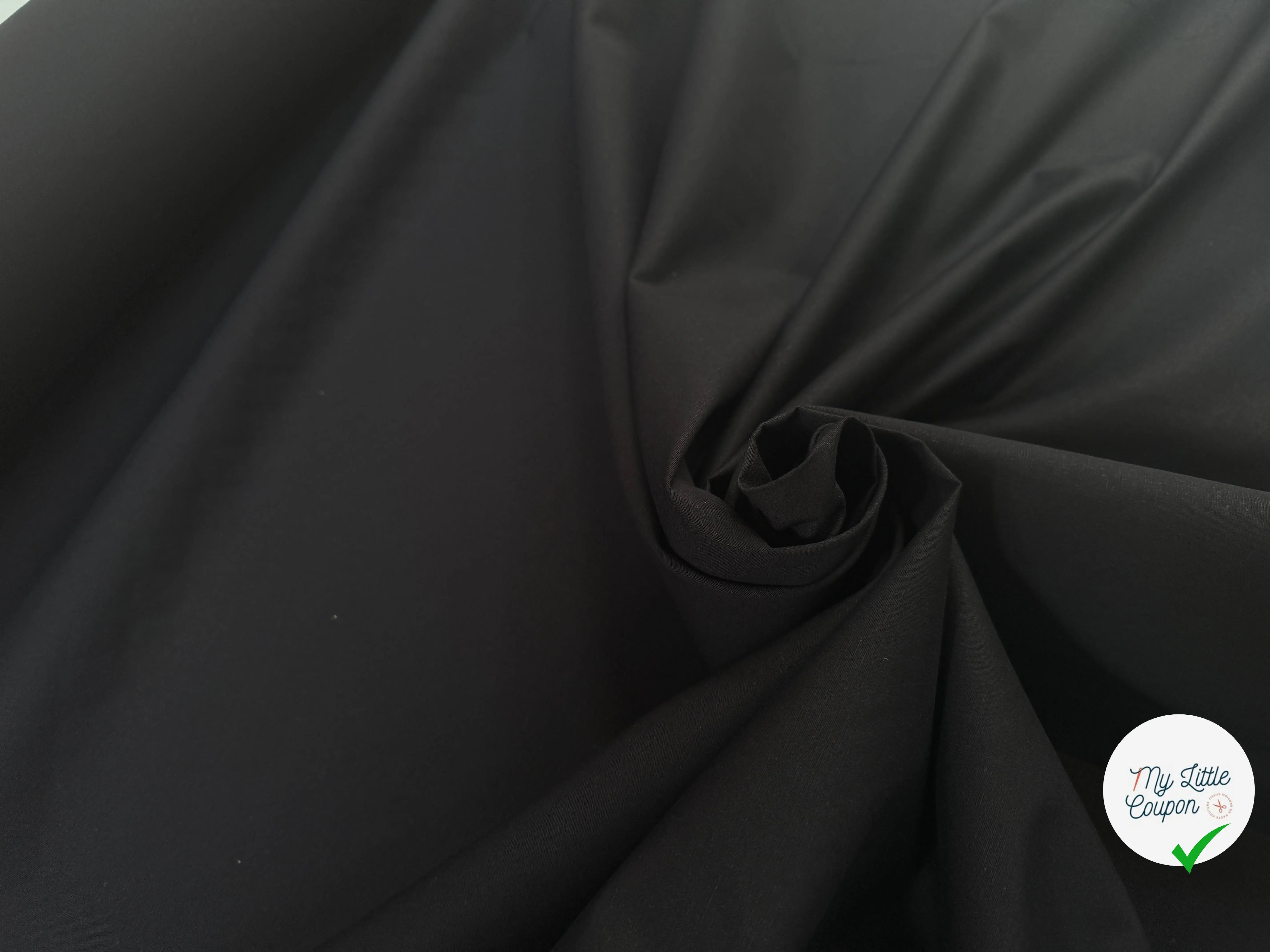 GABARDINE FINE DE COTON LÉGÈREMENT TEXTURÉE - My Little Coupon