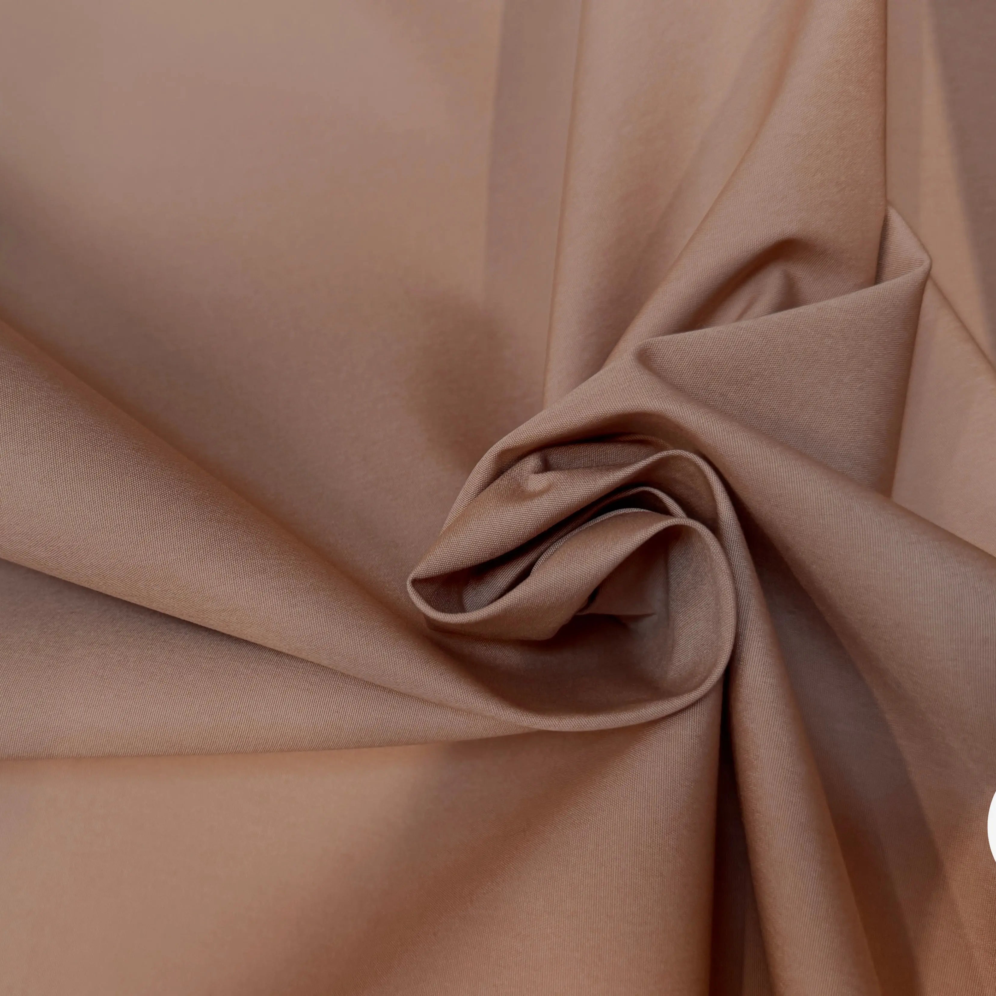 GABARDINE FINE DE COTON PINKY CAMEL - My Little Coupon