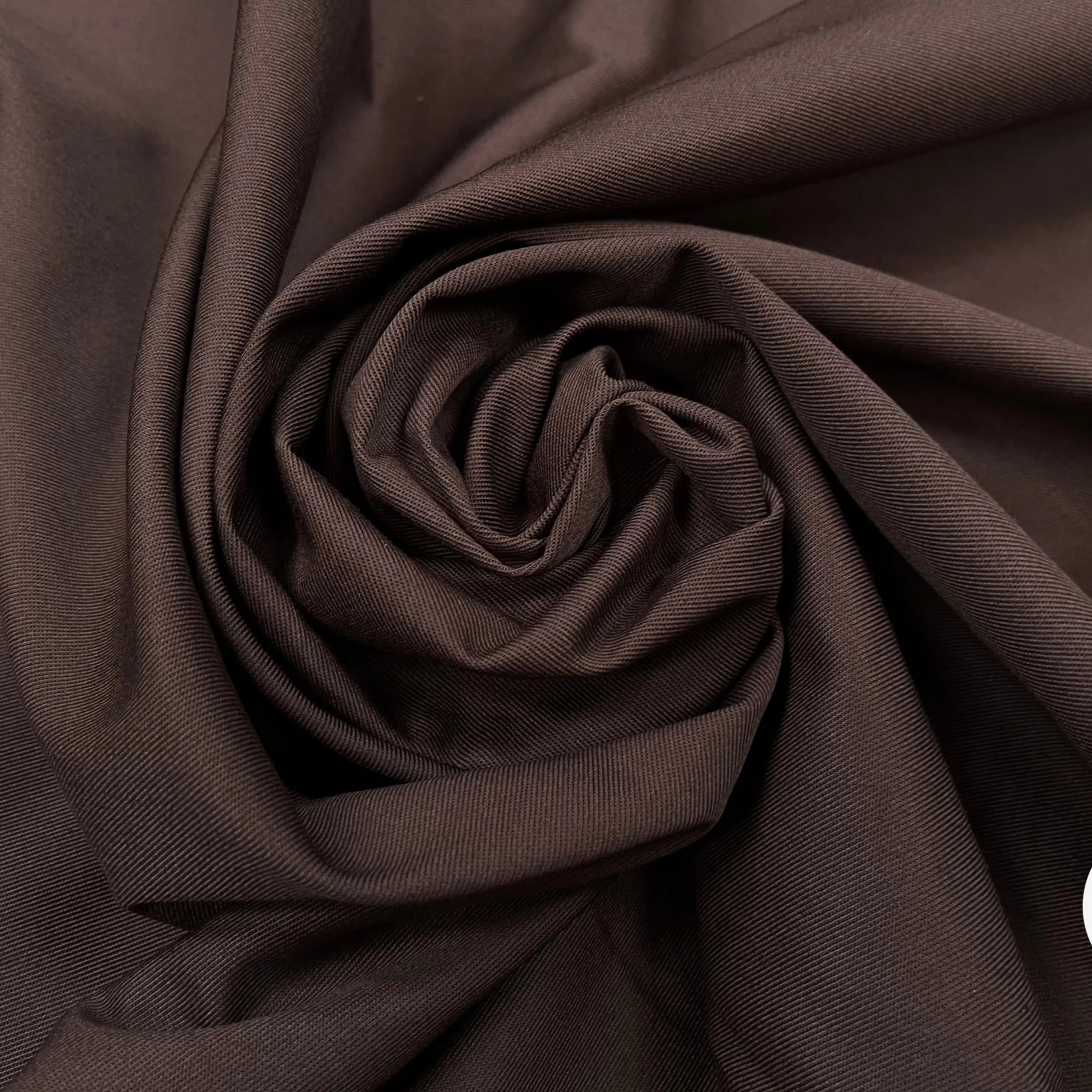 GABARDINE FINEMENT SERGÉE CHOCOLATE - My Little Coupon