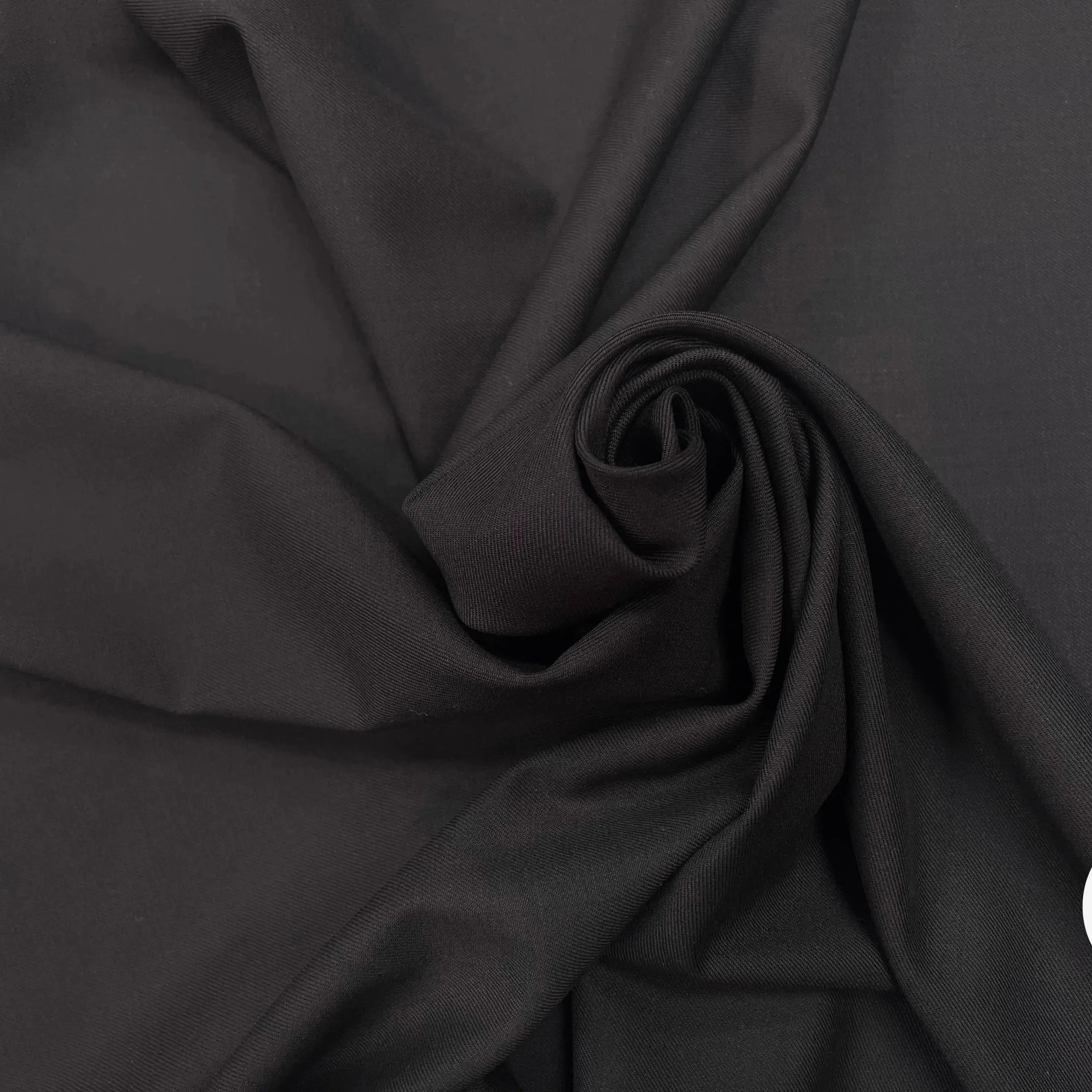 GABARDINE SERGÉE FLUIDE LAINE 2%EA MARRON - My Little Coupon