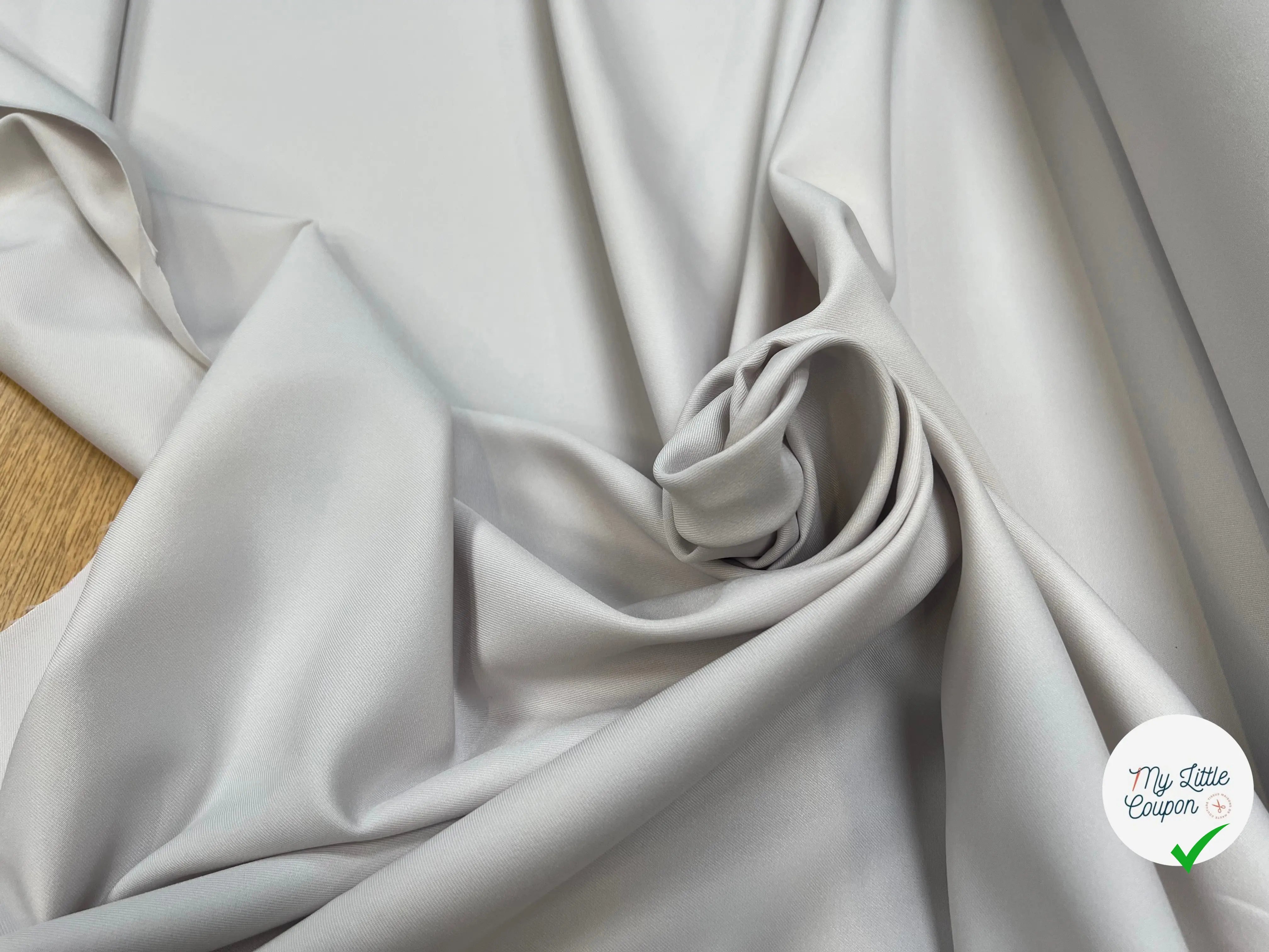 GABARDINE FLUIDE LIMESTONE JAPON - My Little Coupon