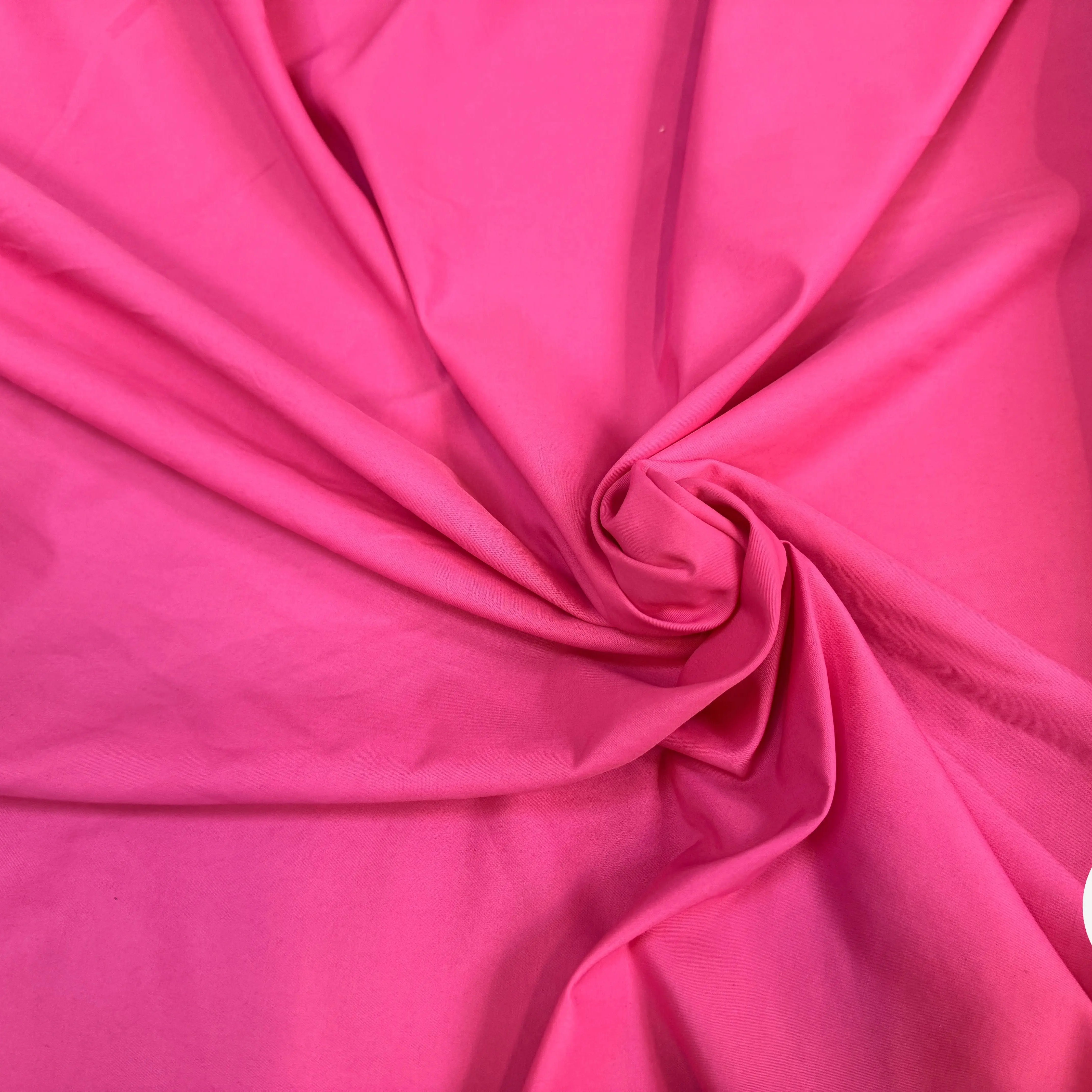 GABARDINE FLUIDE ROSE 87% COTON - My Little Coupon