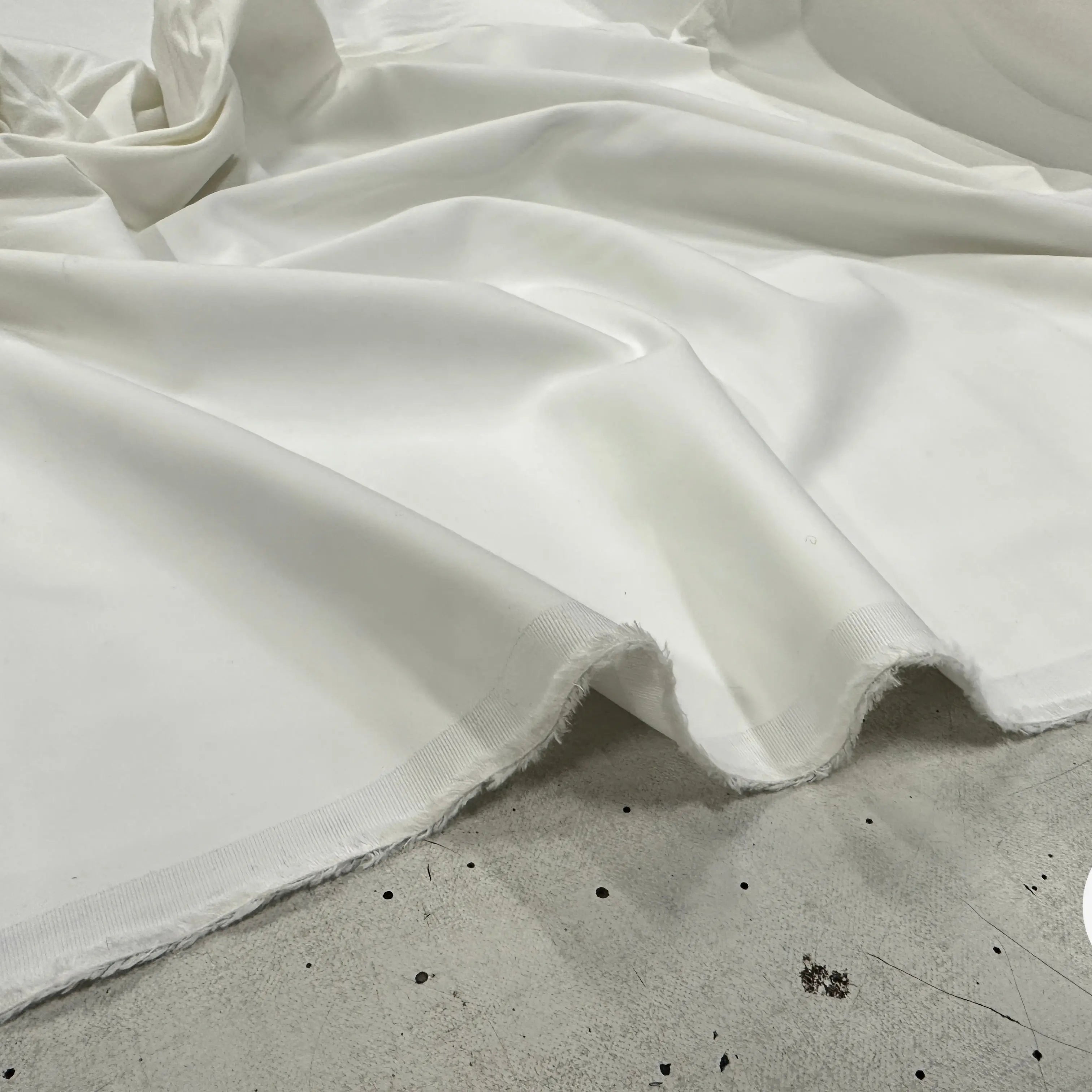 GABARDINE FLUIDE STRETCH SERGÉ ANVERSA ROSSOFORTE 6%EA BLANC OPTICAL MSO