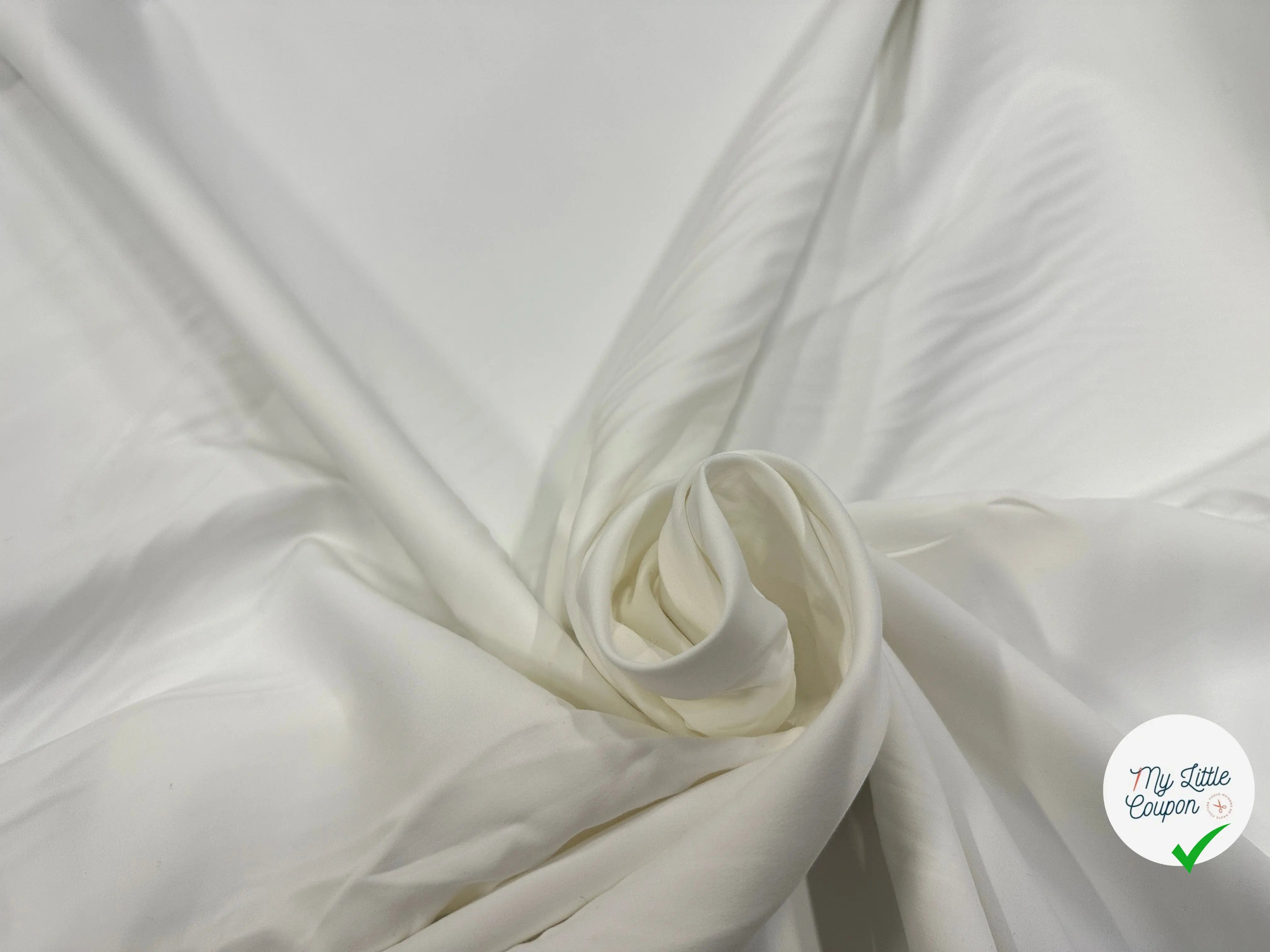 GABARDINE FLUIDE STRETCH SERGÉ ANVERSA ROSSOFORTE 6%EA BLANC OPTICAL MSO