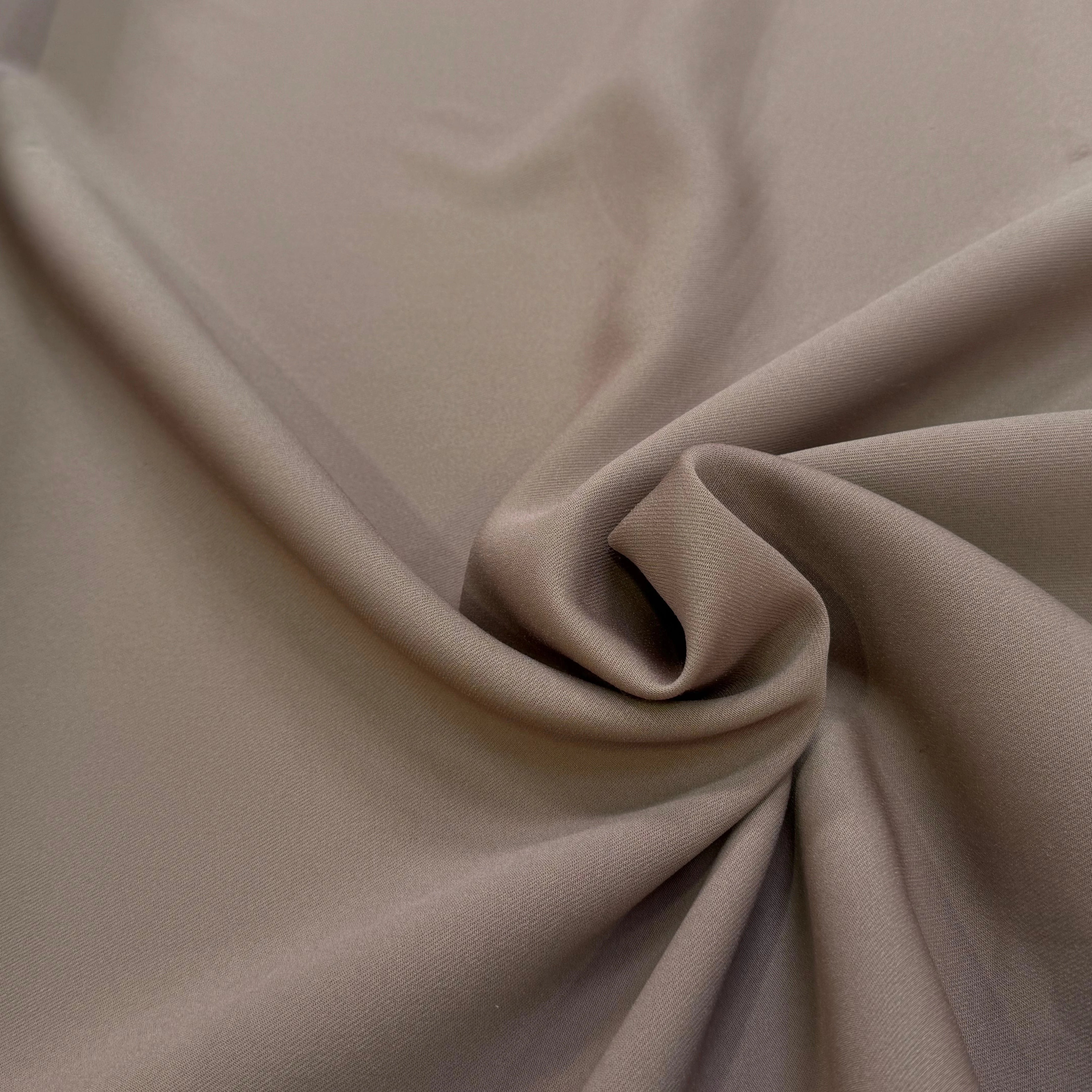 GABARDINE JAPON QUALITÉ COUTURE BEAU TOMBÉ CAFÉ - My Little Coupon