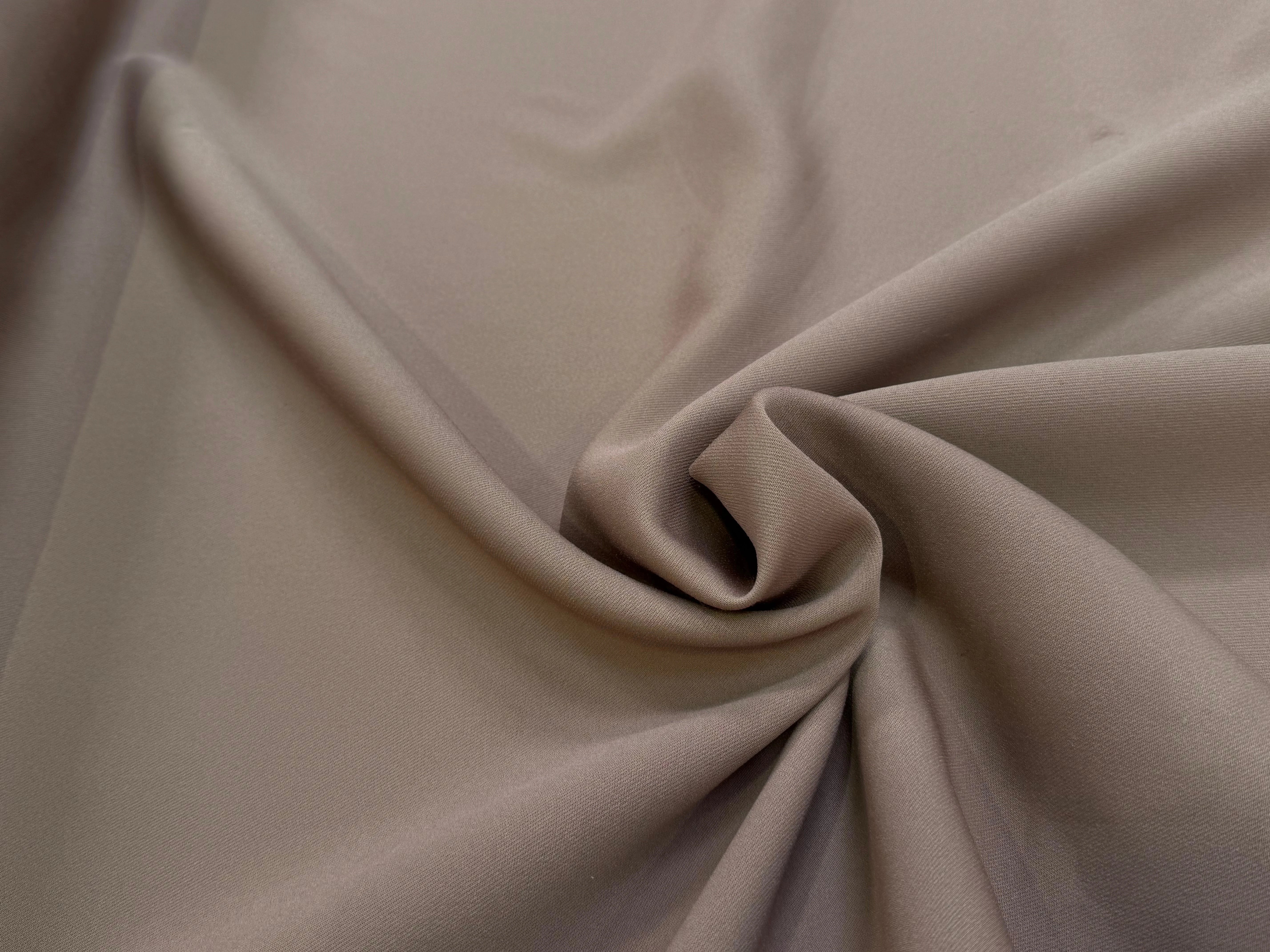 GABARDINE JAPON QUALITÉ COUTURE BEAU TOMBÉ CAFÉ - My Little Coupon
