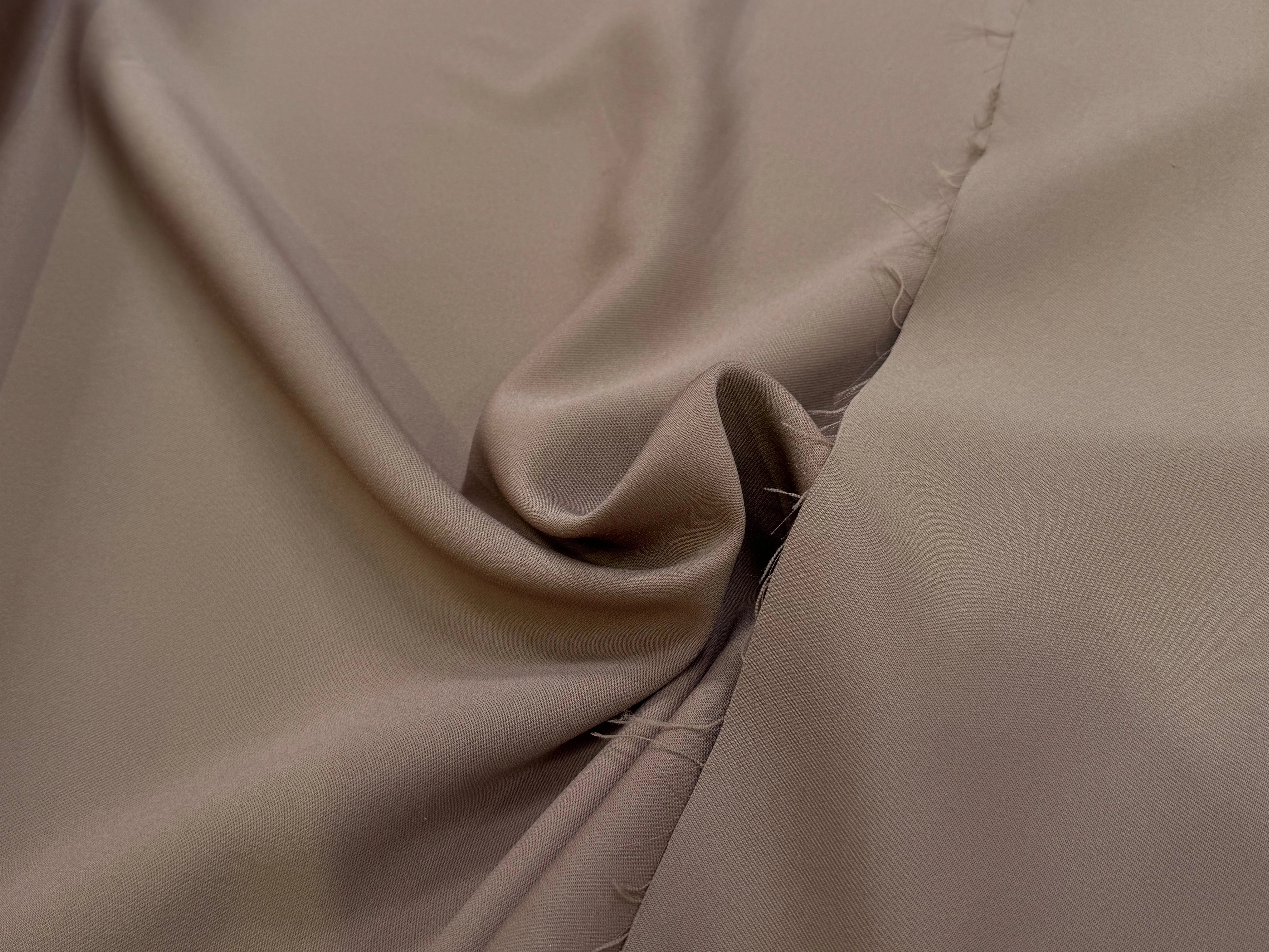 GABARDINE JAPON QUALITÉ COUTURE BEAU TOMBÉ CAFÉ - My Little Coupon