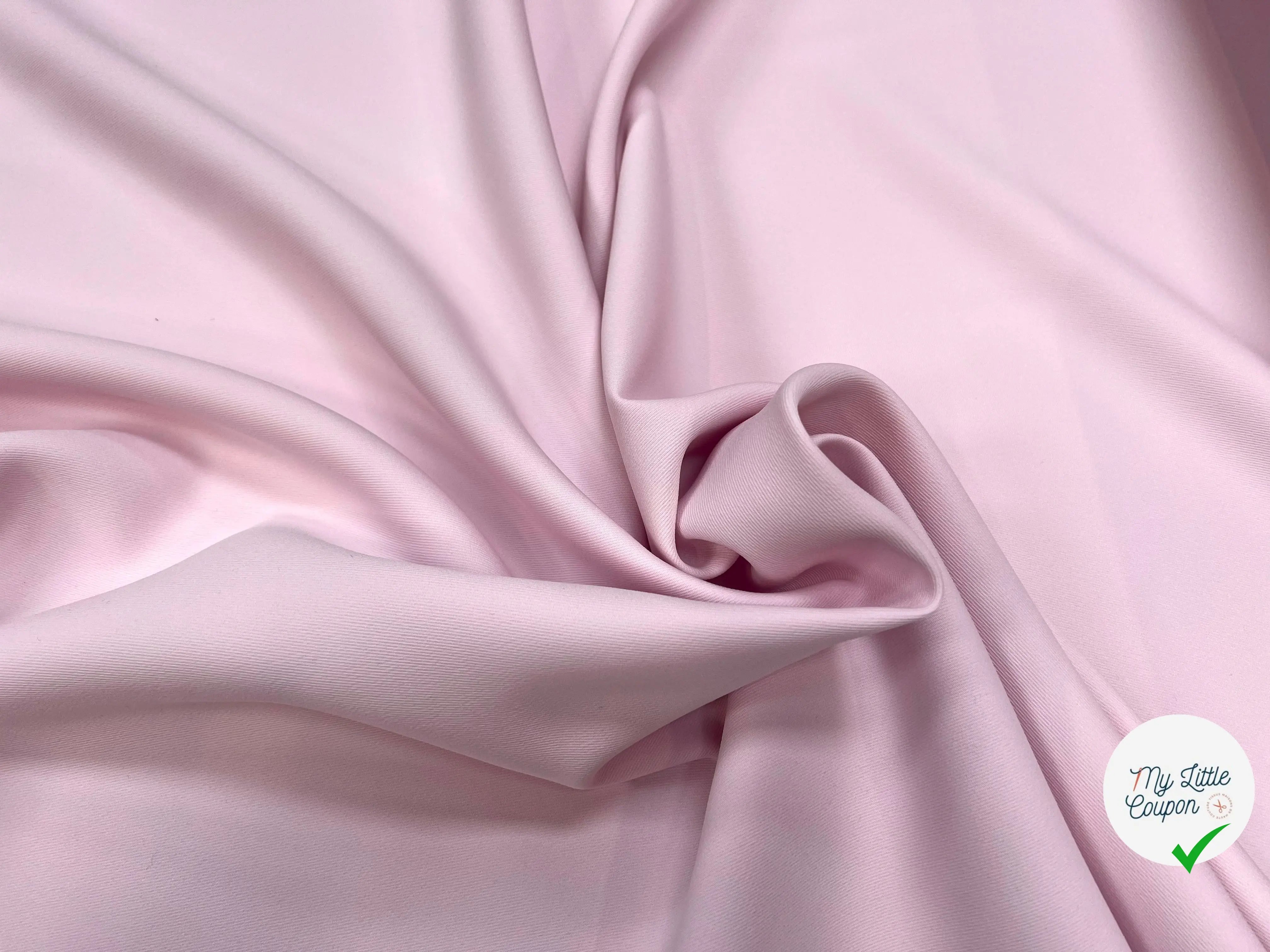 GABARDINE JAPON ROSE PALE CHIC - My Little Coupon