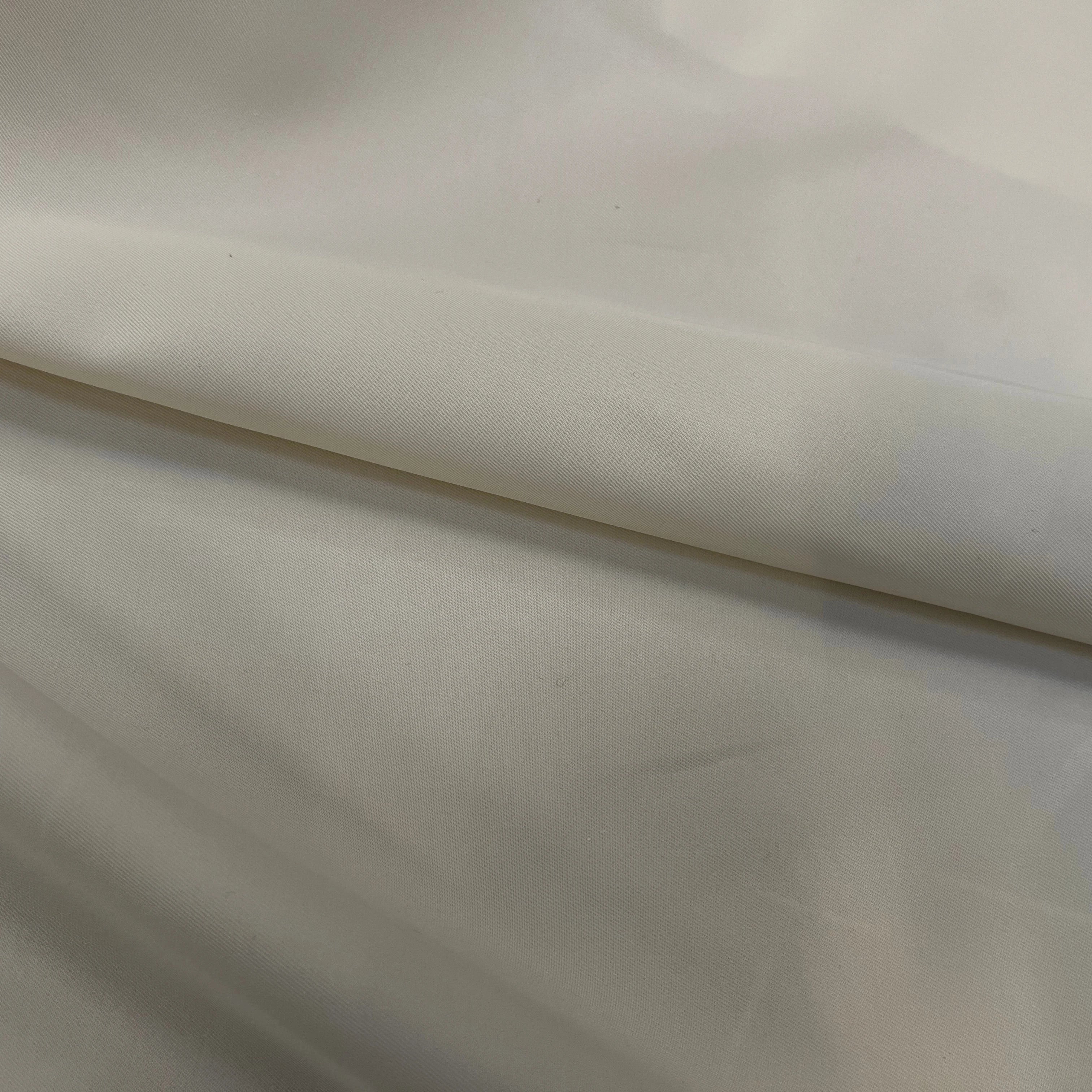 GABARDINE LEGÈREMENT STRIÉE CHALK 150CM - My Little Coupon