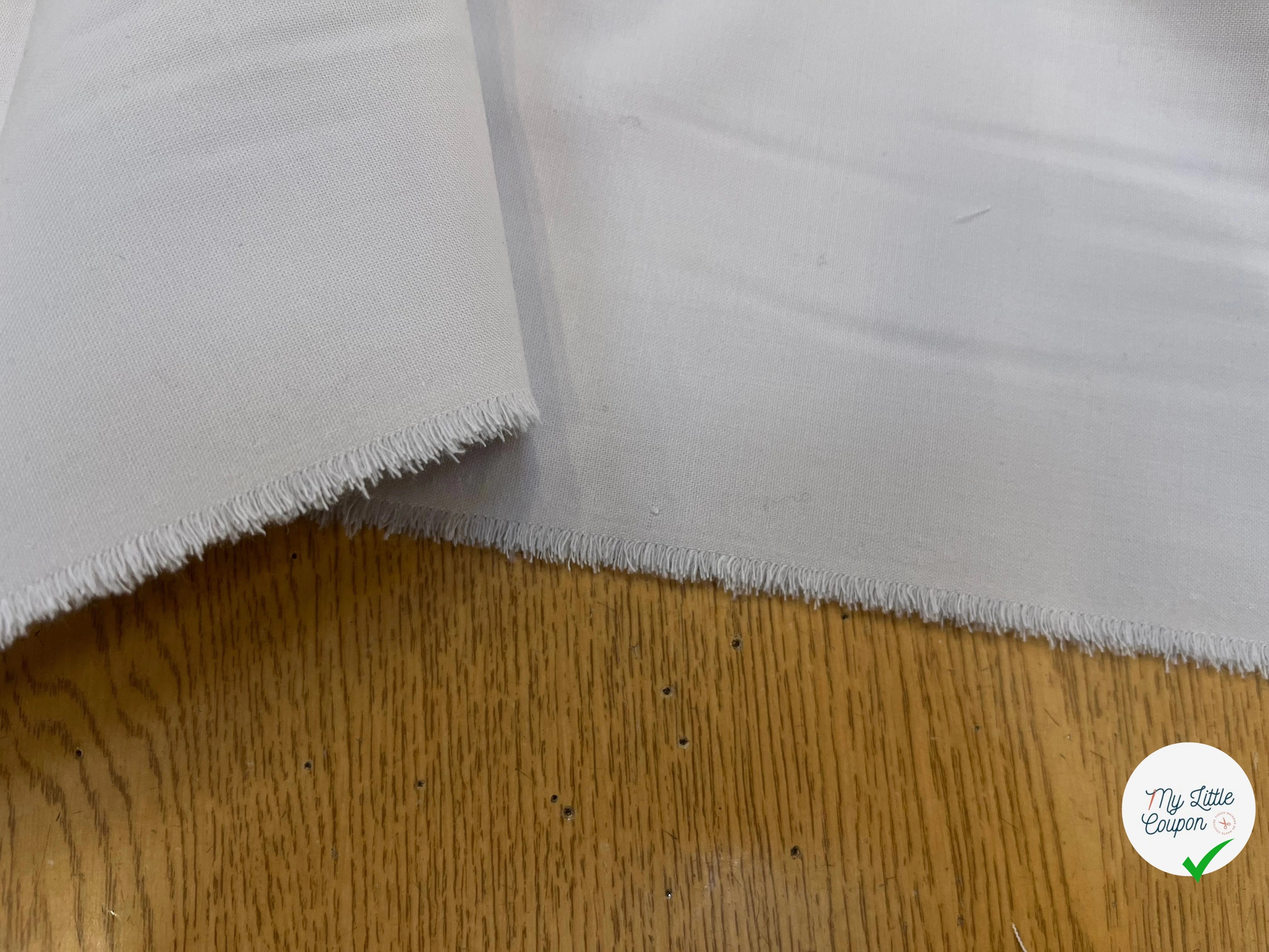 GABARDINE LOURDE 41% LAINE VIERGE LINEN - My Little Coupon