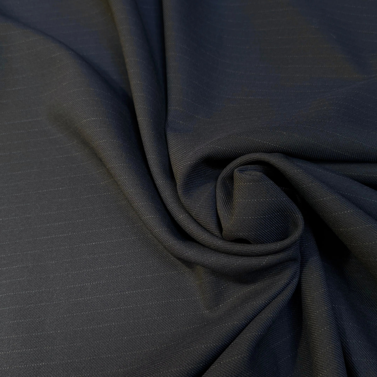 GABARDINE LOURDE JAPAN À RAYURES TENUE IMPÉCABLE MARINE STRETCH - My Little Coupon