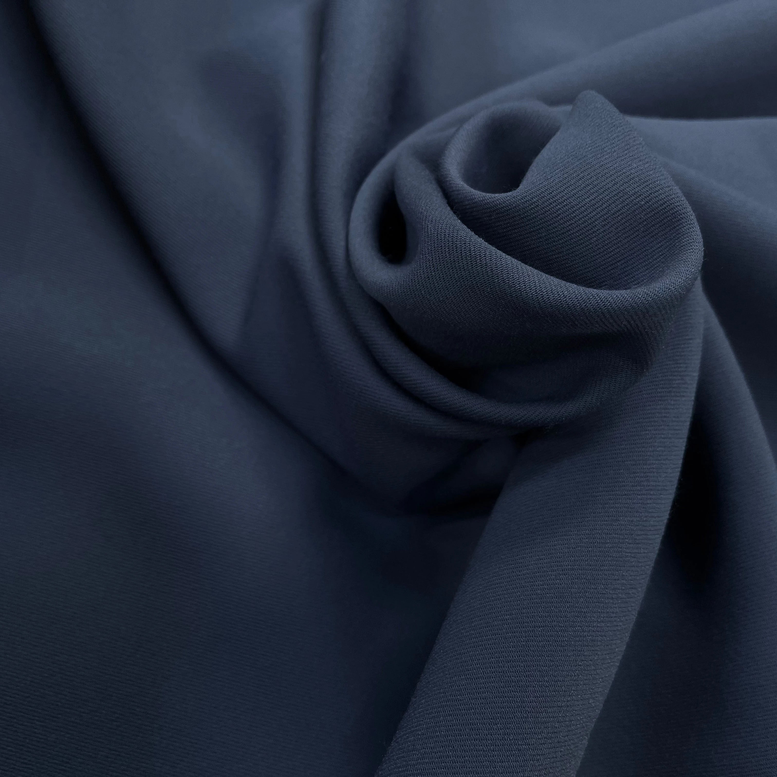 GABARDINE LOURDE POLYESTER BLEU 130CM JAPAN - My Little Coupon
