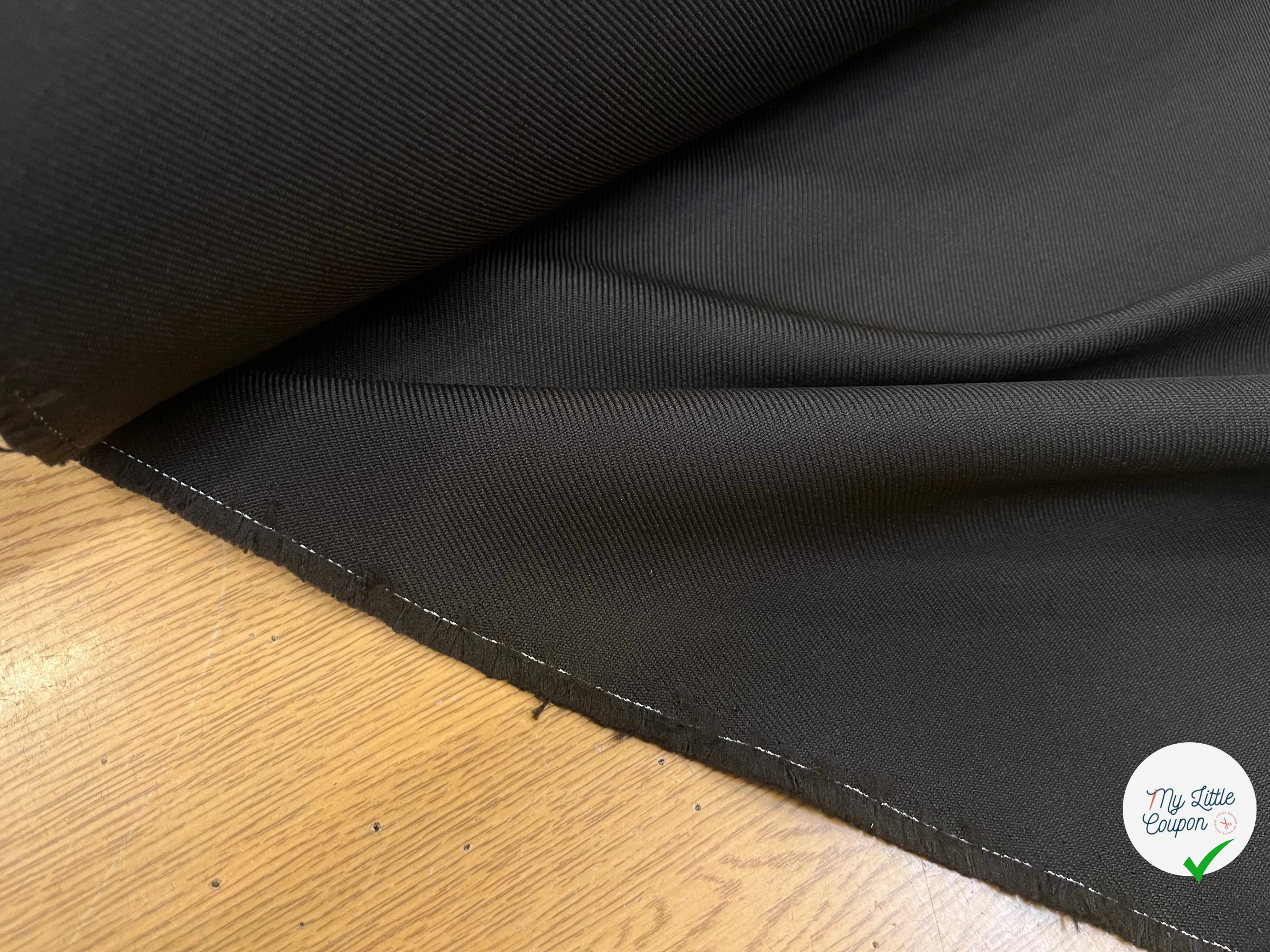 GABARDINE LOURDE STRIÉE BROWN JAPAN - My Little Coupon