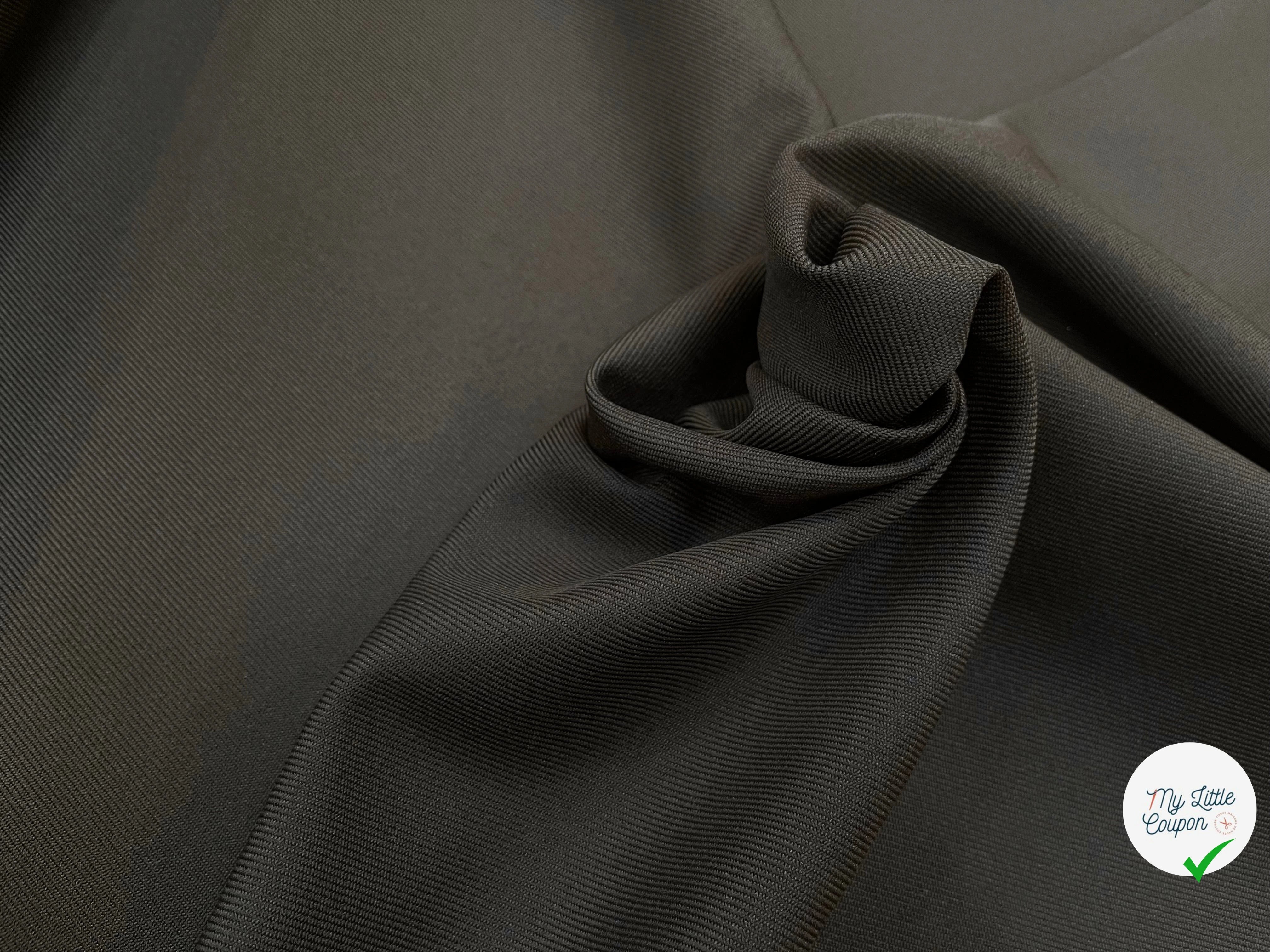 GABARDINE LOURDE STRIÉE BROWN JAPAN - My Little Coupon