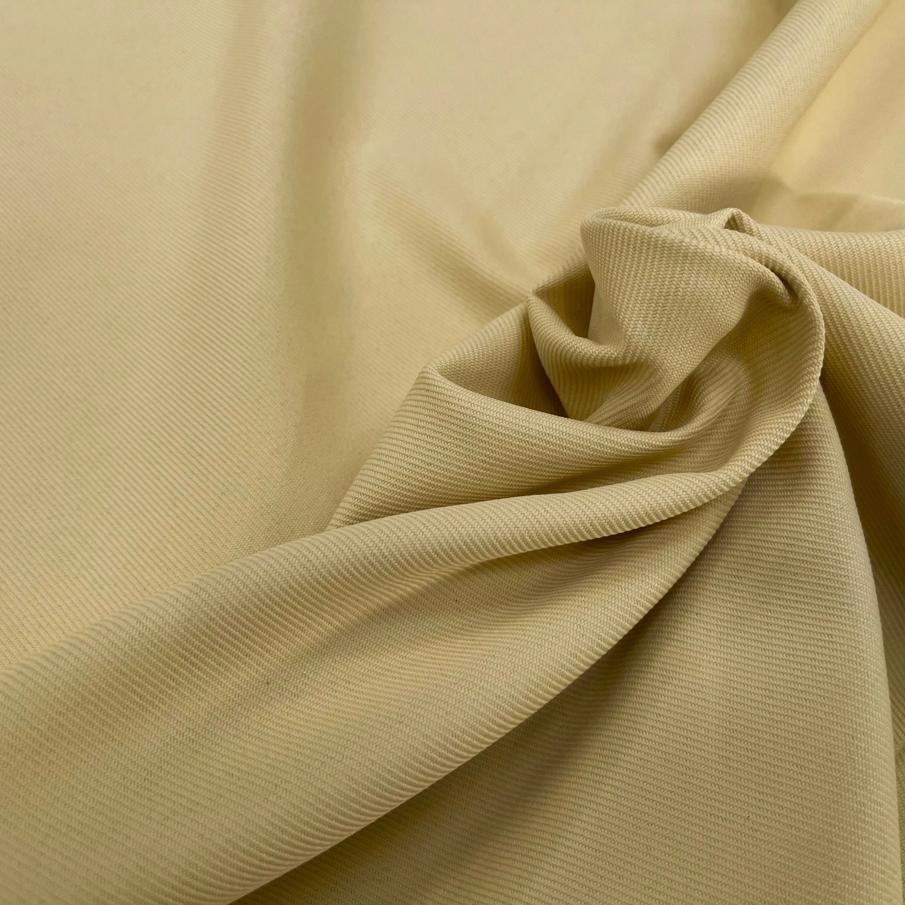 GABARDINE LOURDE STRIÉE BUTTER MILK JAPAN - My Little Coupon