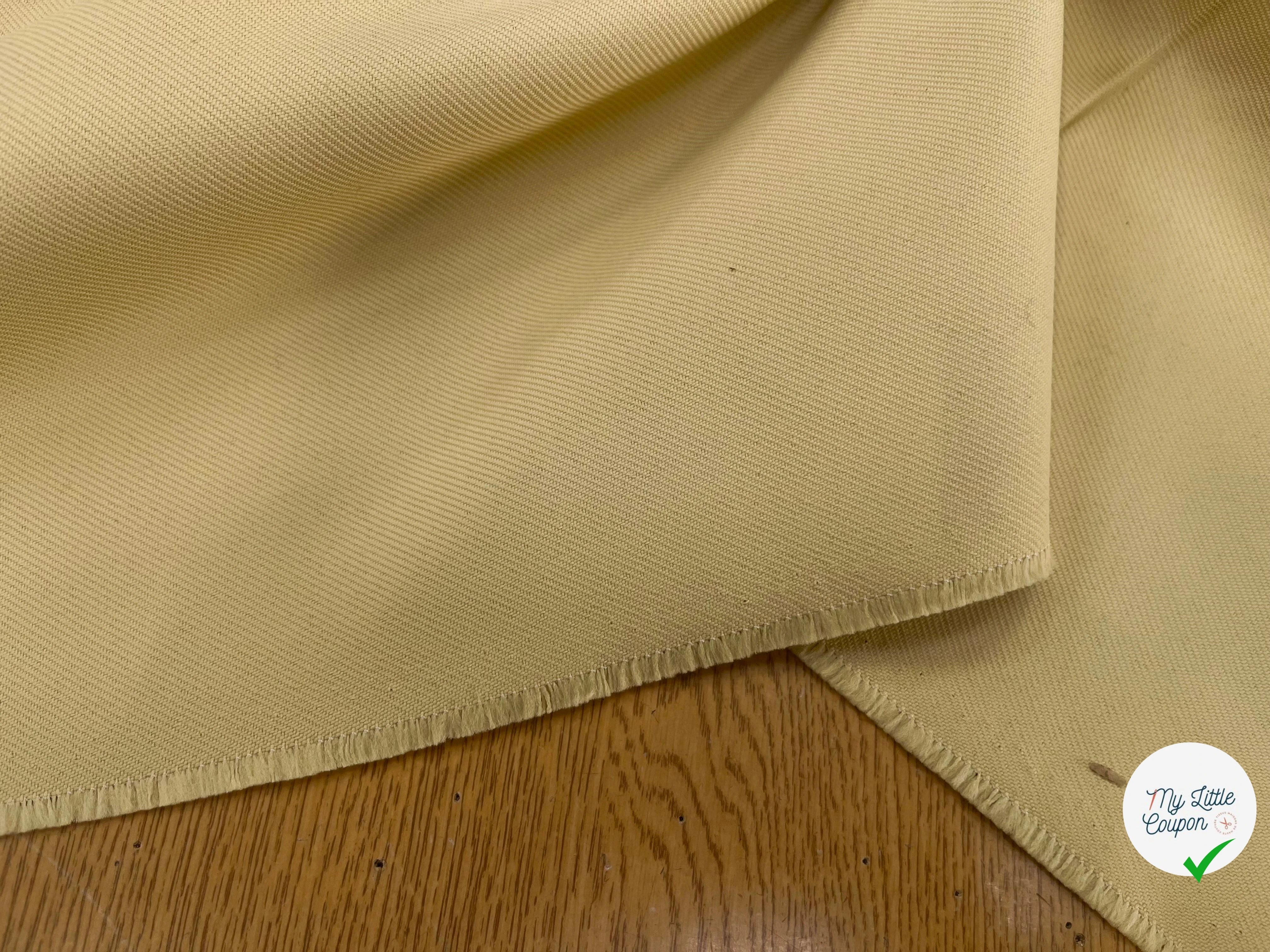 GABARDINE LOURDE STRIÉE BUTTER MILK JAPAN - My Little Coupon