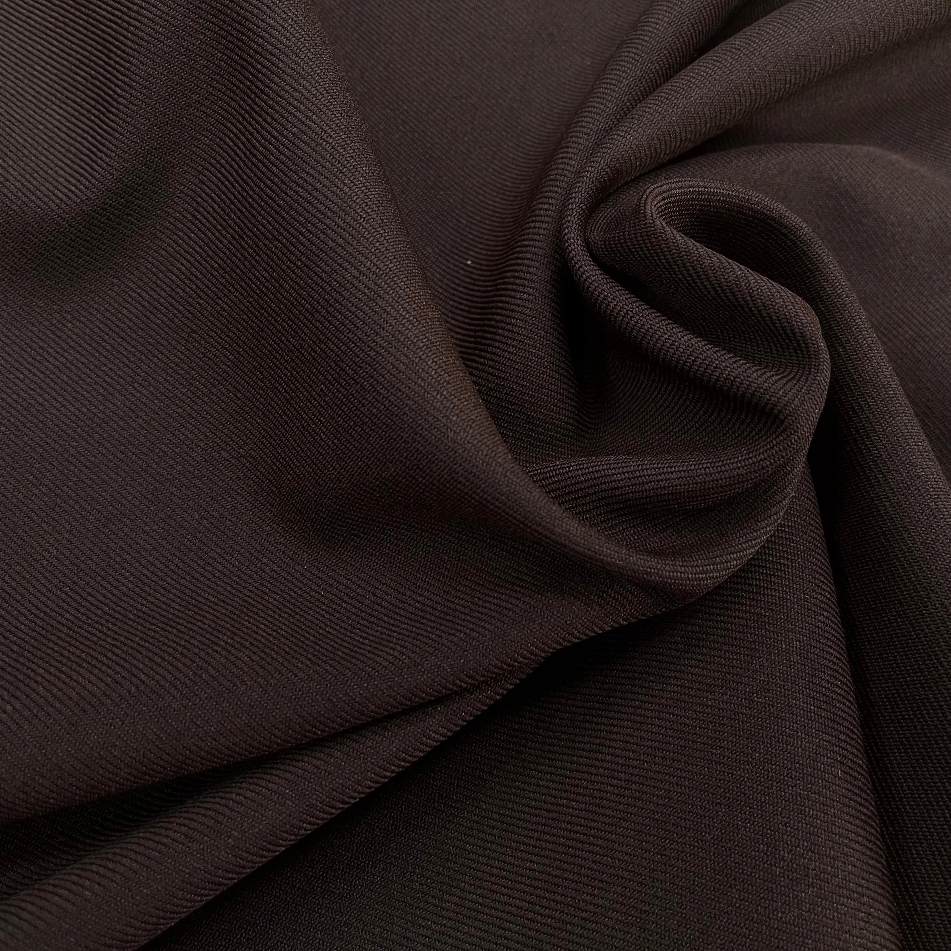 GABARDINE LOURDE STRIÉE CHOCOLAT 1983 JAPAN - My Little Coupon