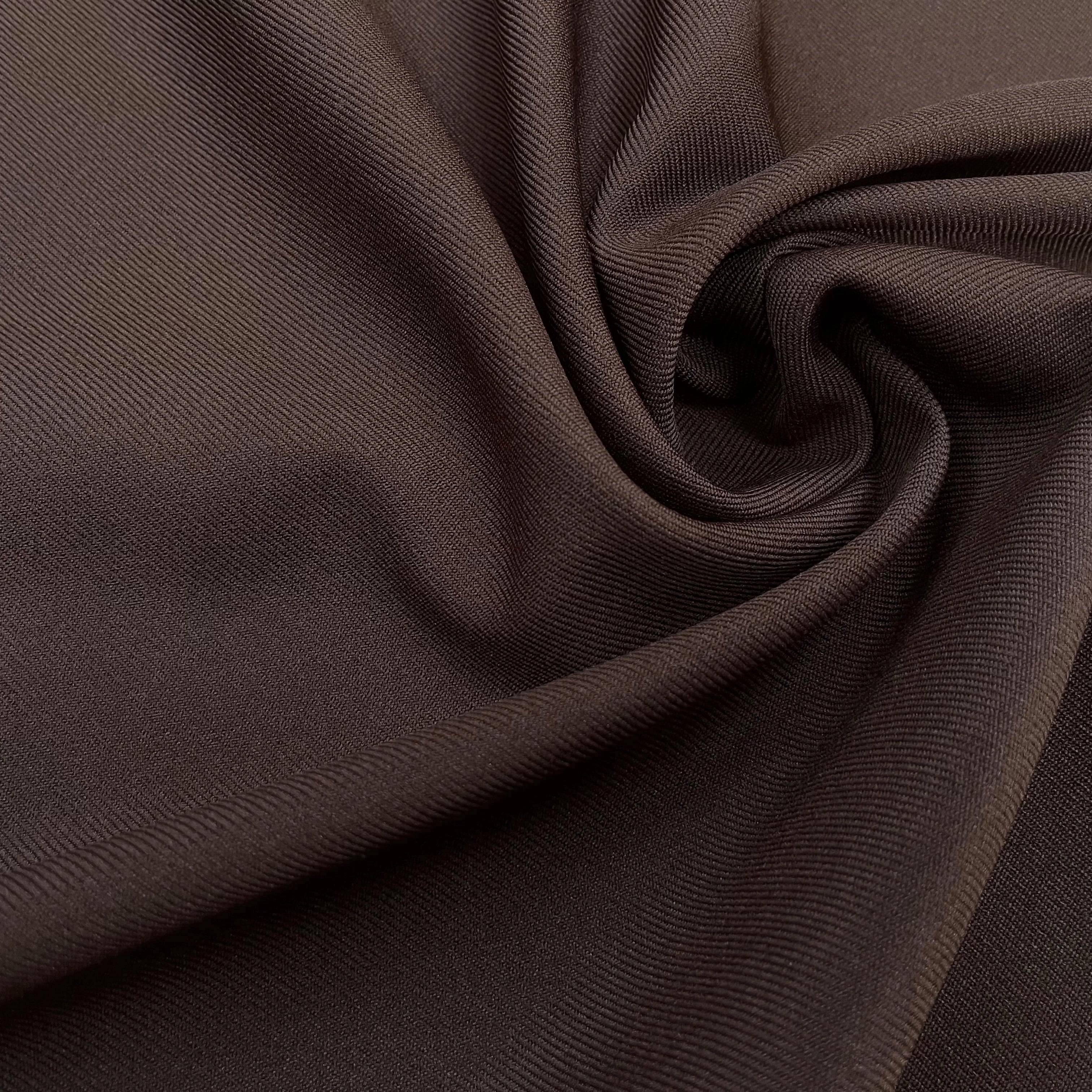 GABARDINE LOURDE STRIÉE CHOCOLAT 1983 JAPAN - My Little Coupon