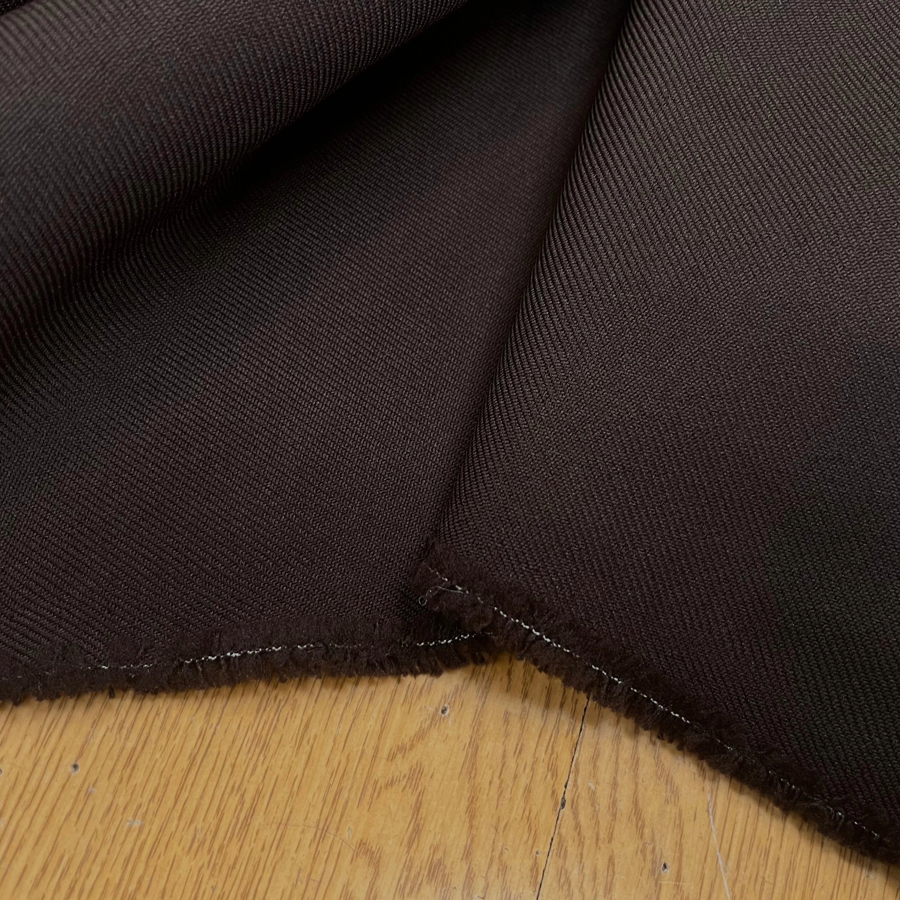 GABARDINE LOURDE STRIÉE CHOCOLAT JAPAN - My Little Coupon