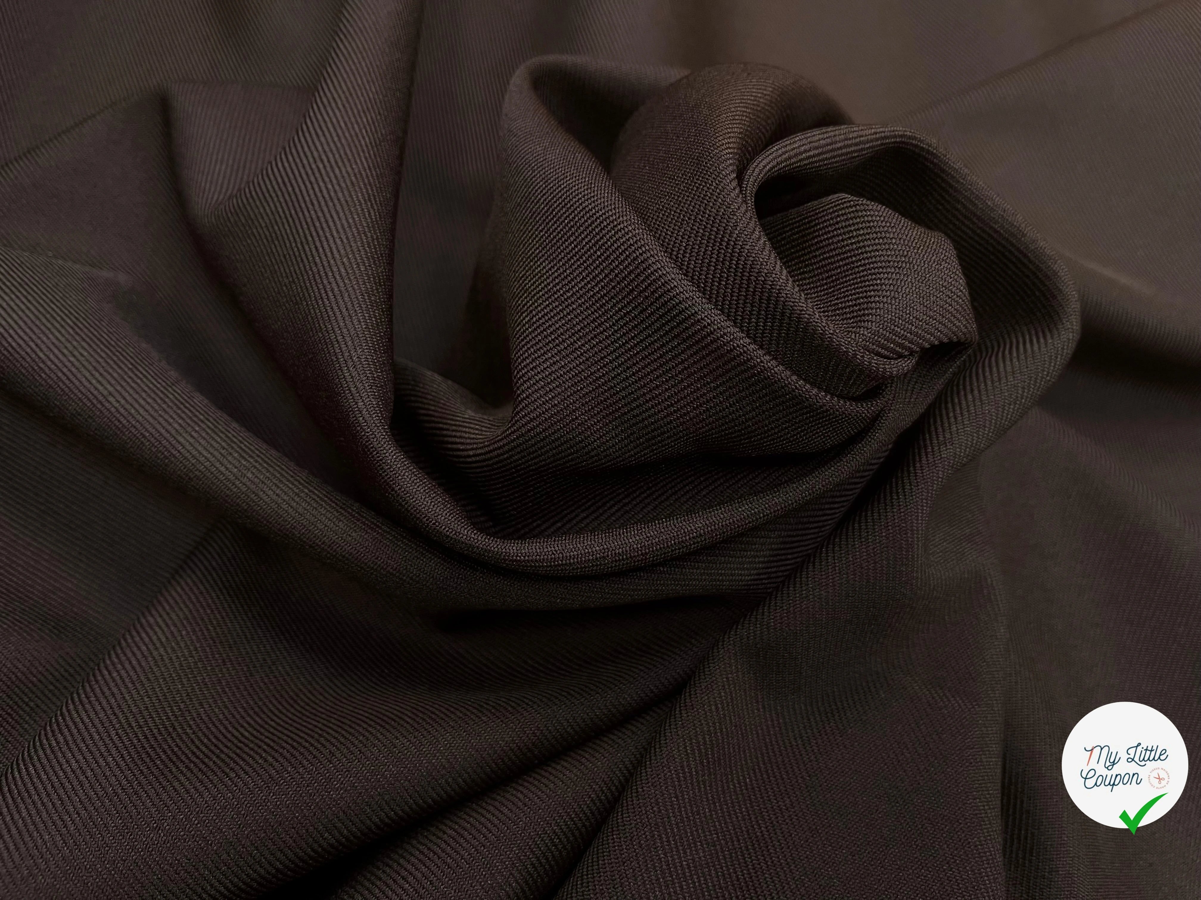 GABARDINE LOURDE STRIÉE CHOCOLAT JAPAN - My Little Coupon