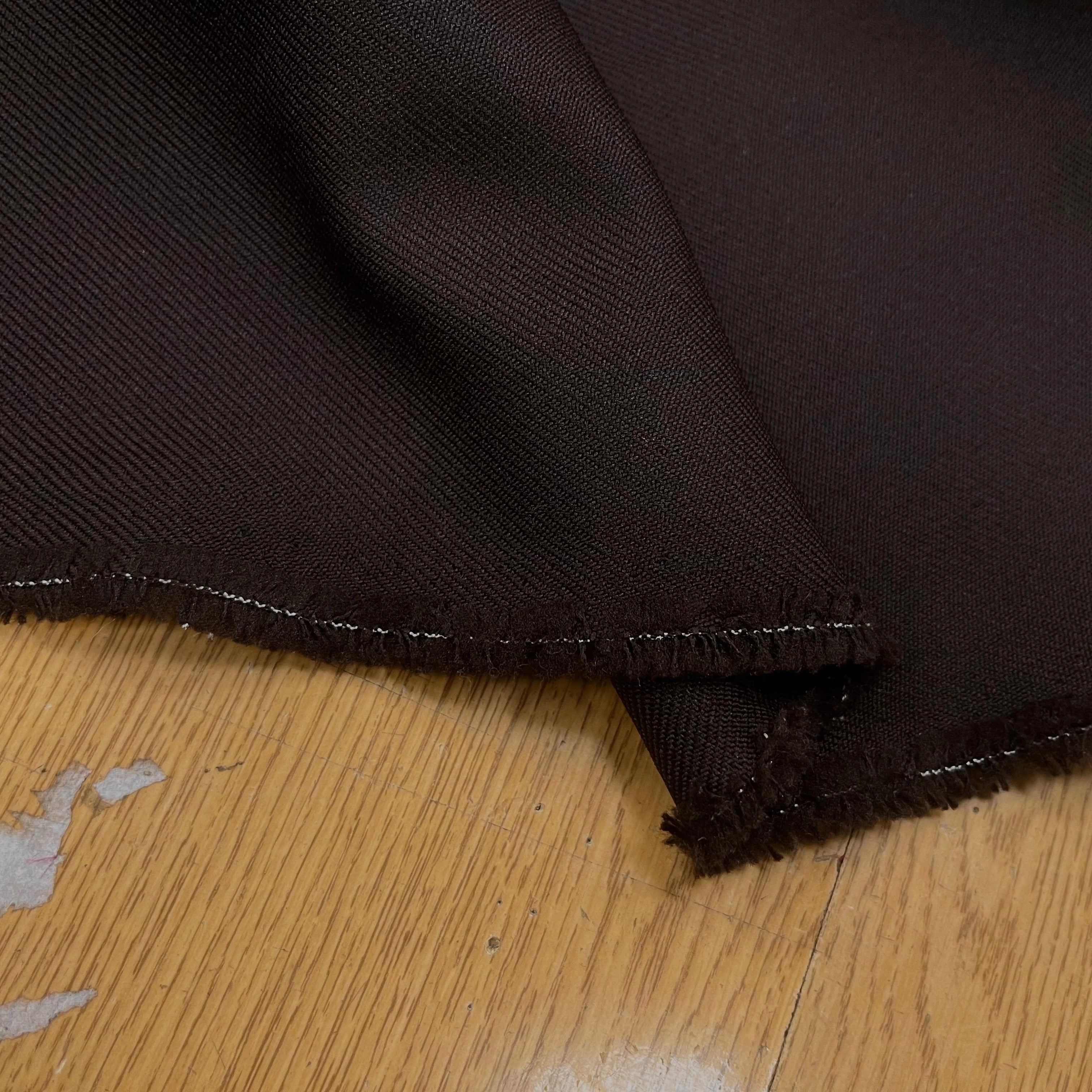 GABARDINE LOURDE STRIÉE CHOCOLAT JAPAN - My Little Coupon