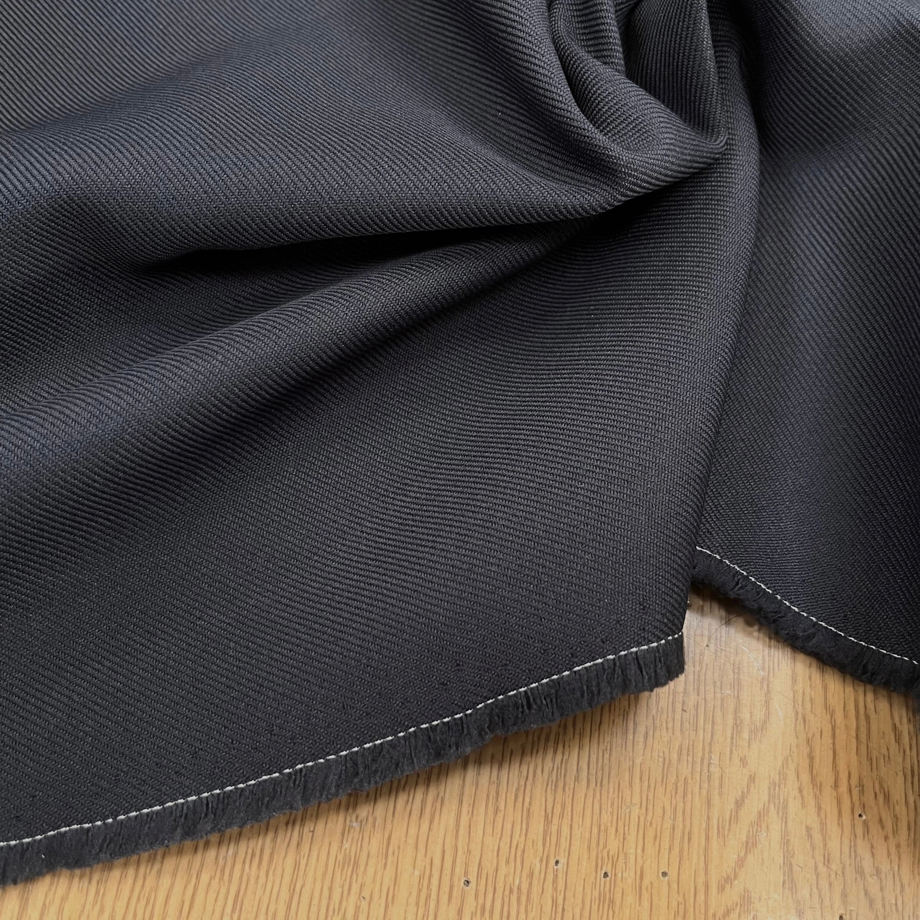 GABARDINE LOURDE STRIÉE DENIM JAPAN - My Little Coupon