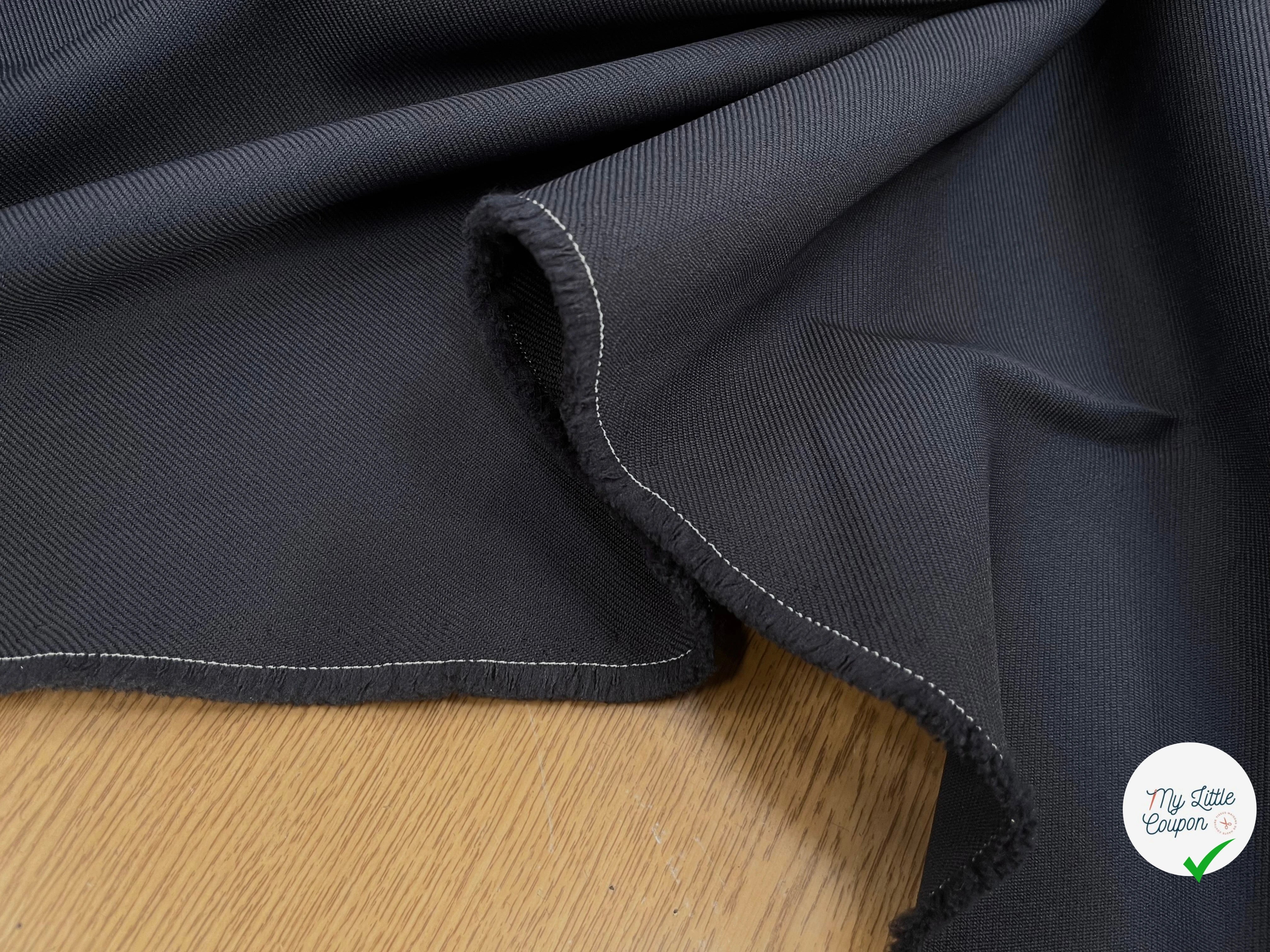 GABARDINE LOURDE STRIÉE DENIM JAPAN - My Little Coupon