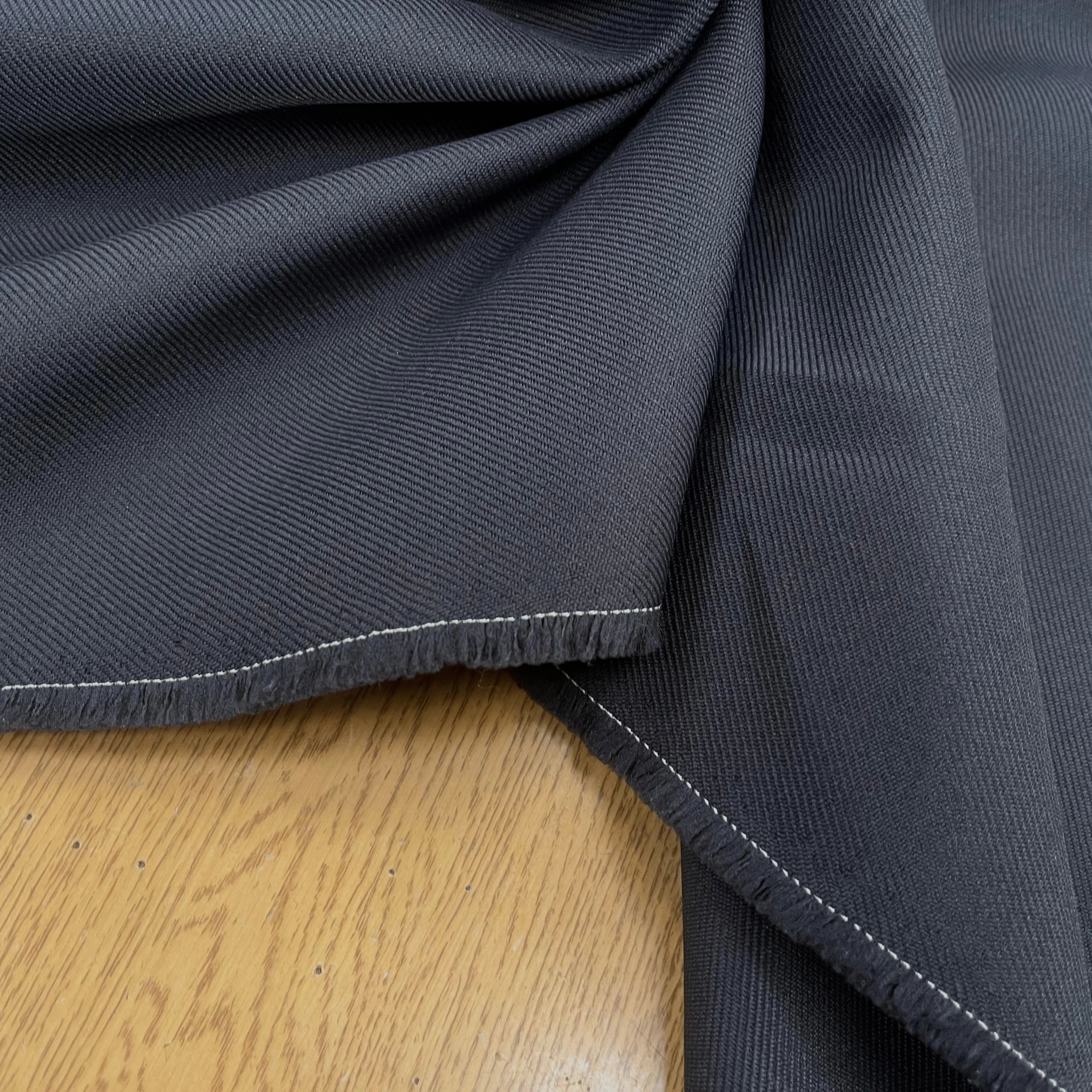 GABARDINE LOURDE STRIÉE DENIM JAPAN - My Little Coupon