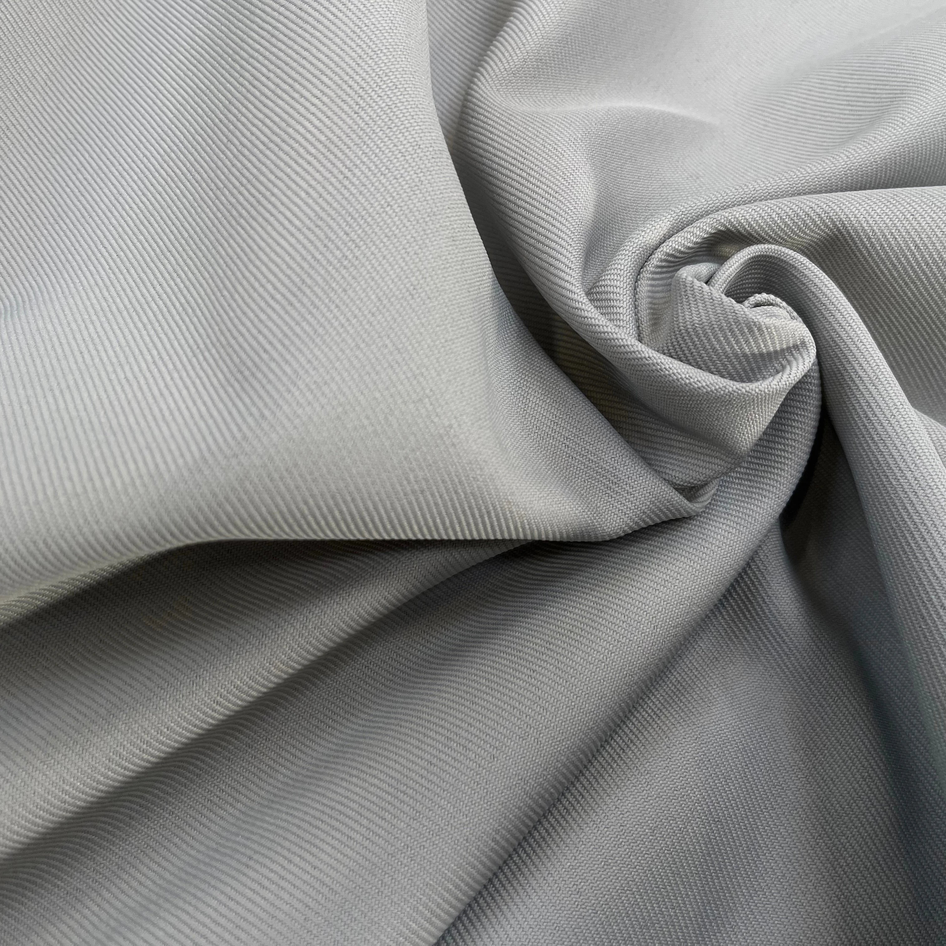 GABARDINE LOURDE STRIÉE GRIS JAPAN - My Little Coupon