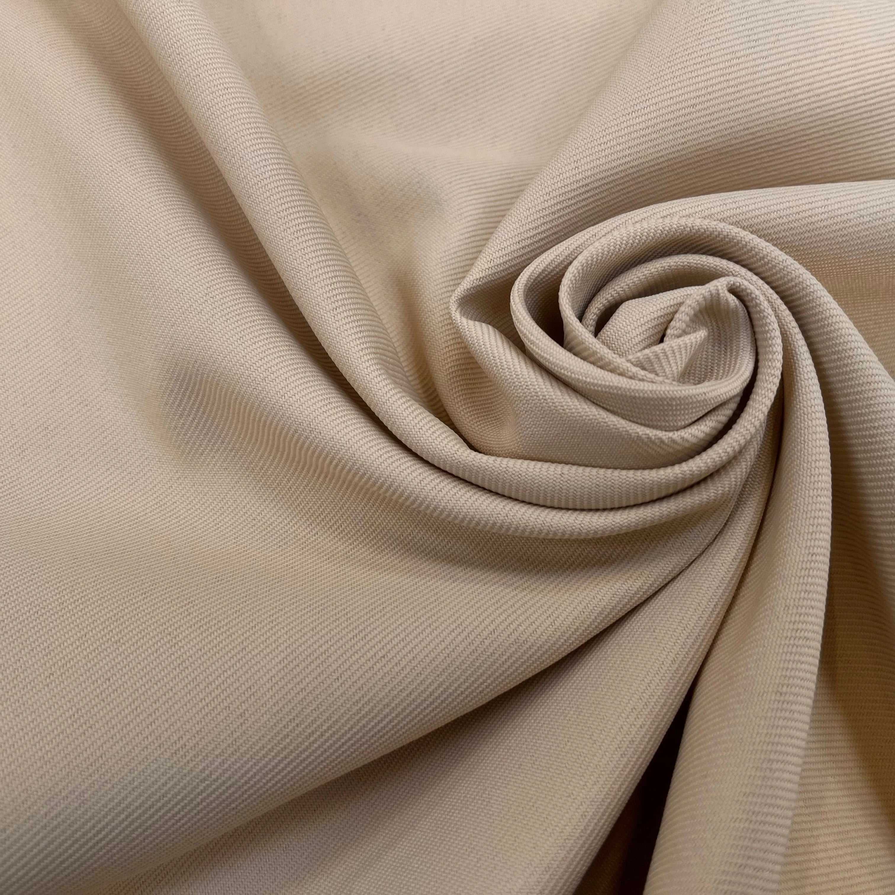 GABARDINE LOURDE STRIÉE LIGHT SAND JAPAN - My Little Coupon