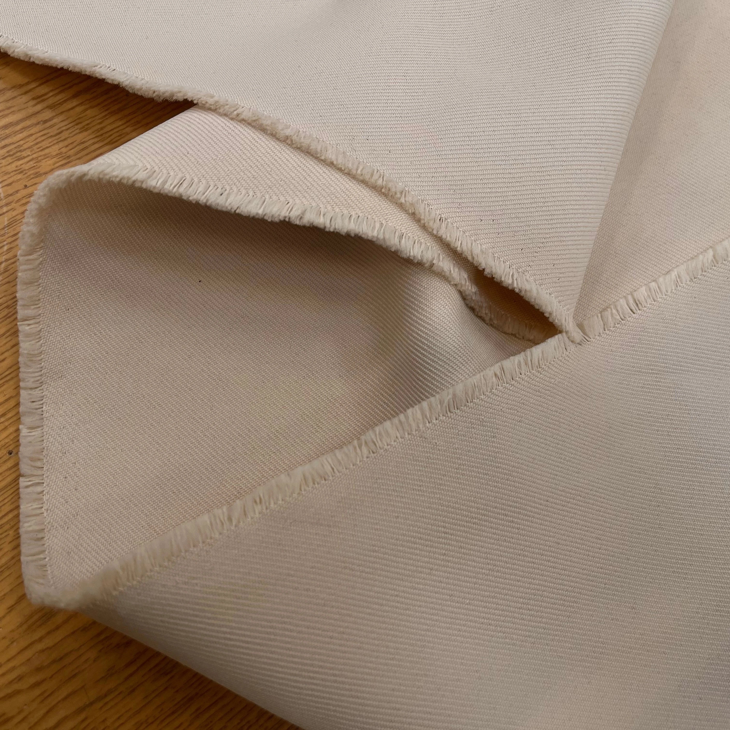 GABARDINE LOURDE STRIÉE LIGHT SAND JAPAN - My Little Coupon