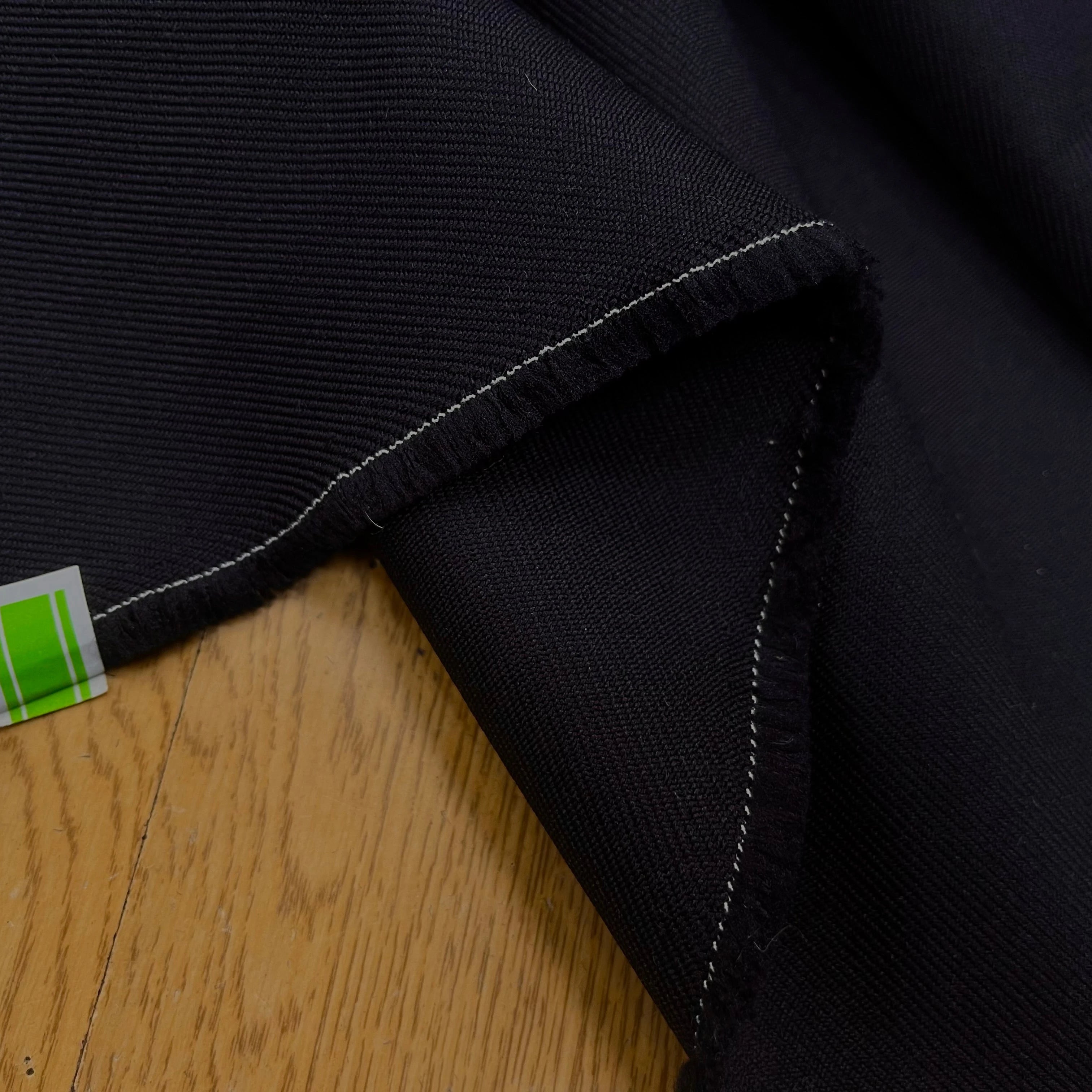 GABARDINE LOURDE STRIÉE NAVY JAPAN 152CM - My Little Coupon