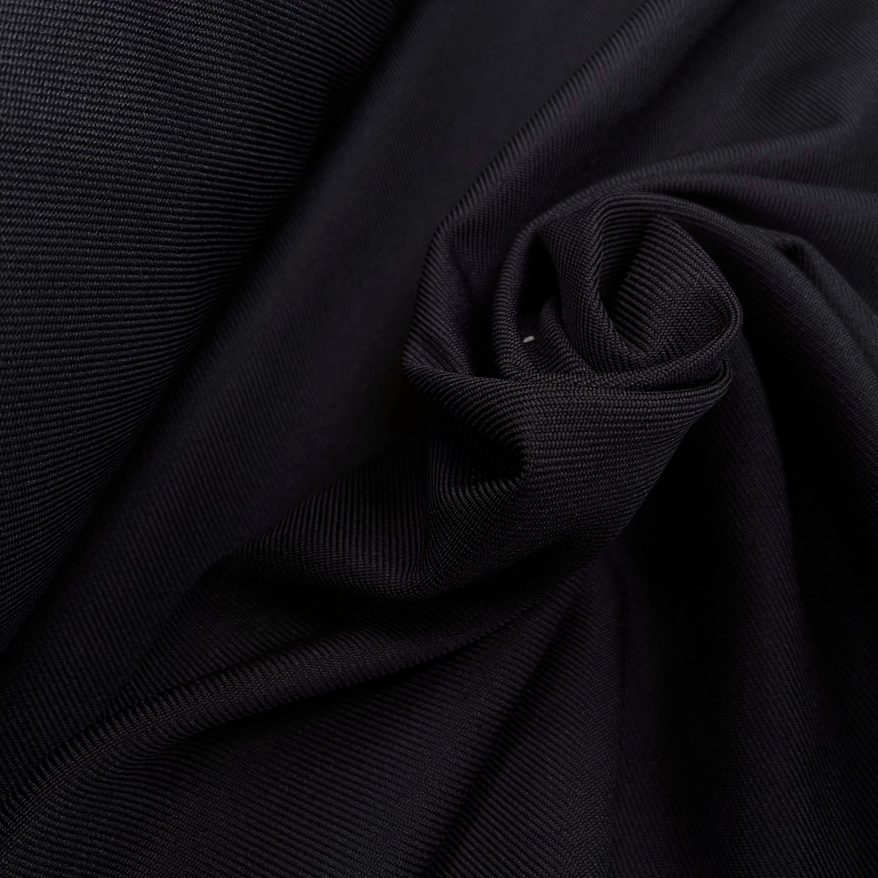 GABARDINE LOURDE STRIÉE NAVY JAPAN 152CM - My Little Coupon