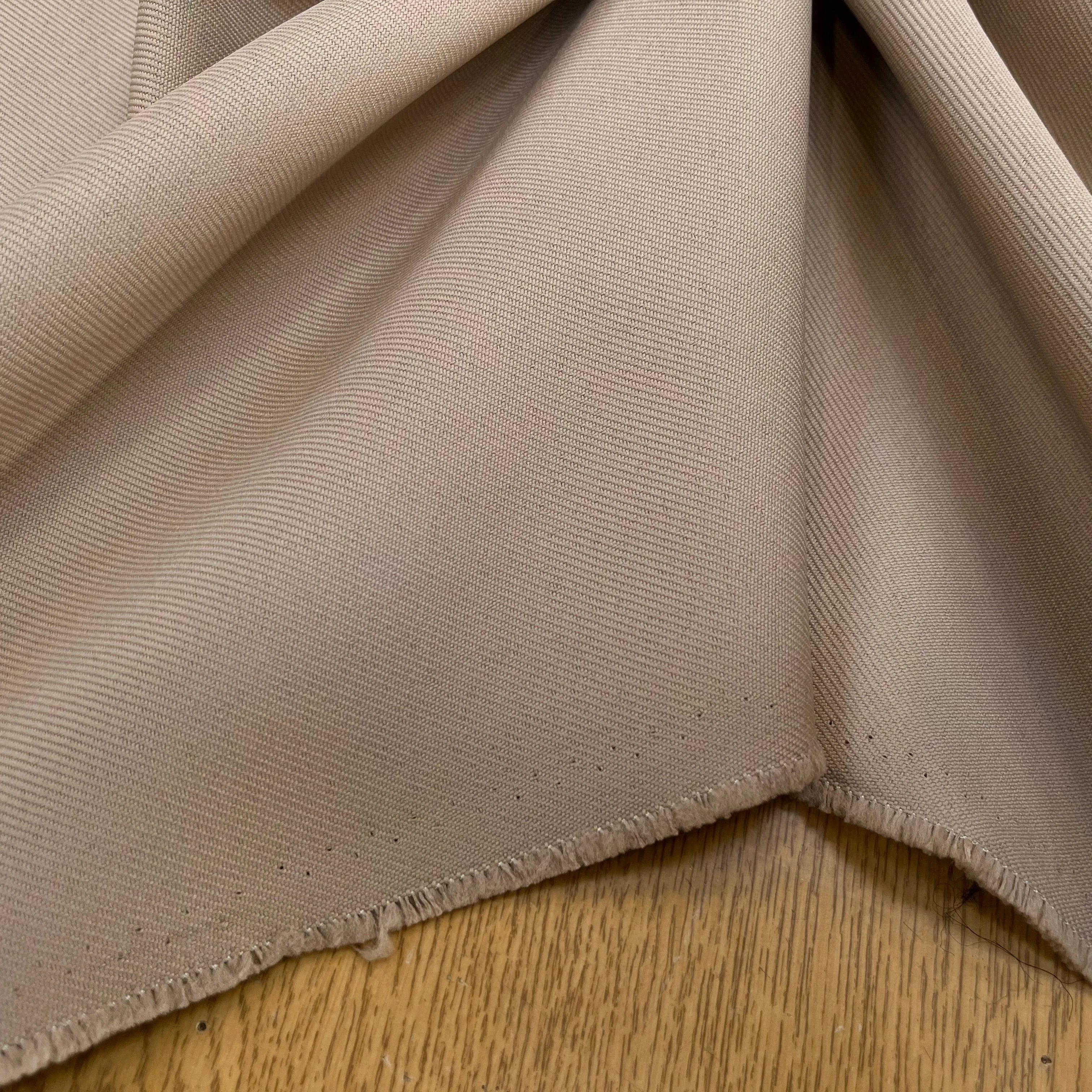 GABARDINE LOURDE STRIÉE SABLE JAPAN - My Little Coupon