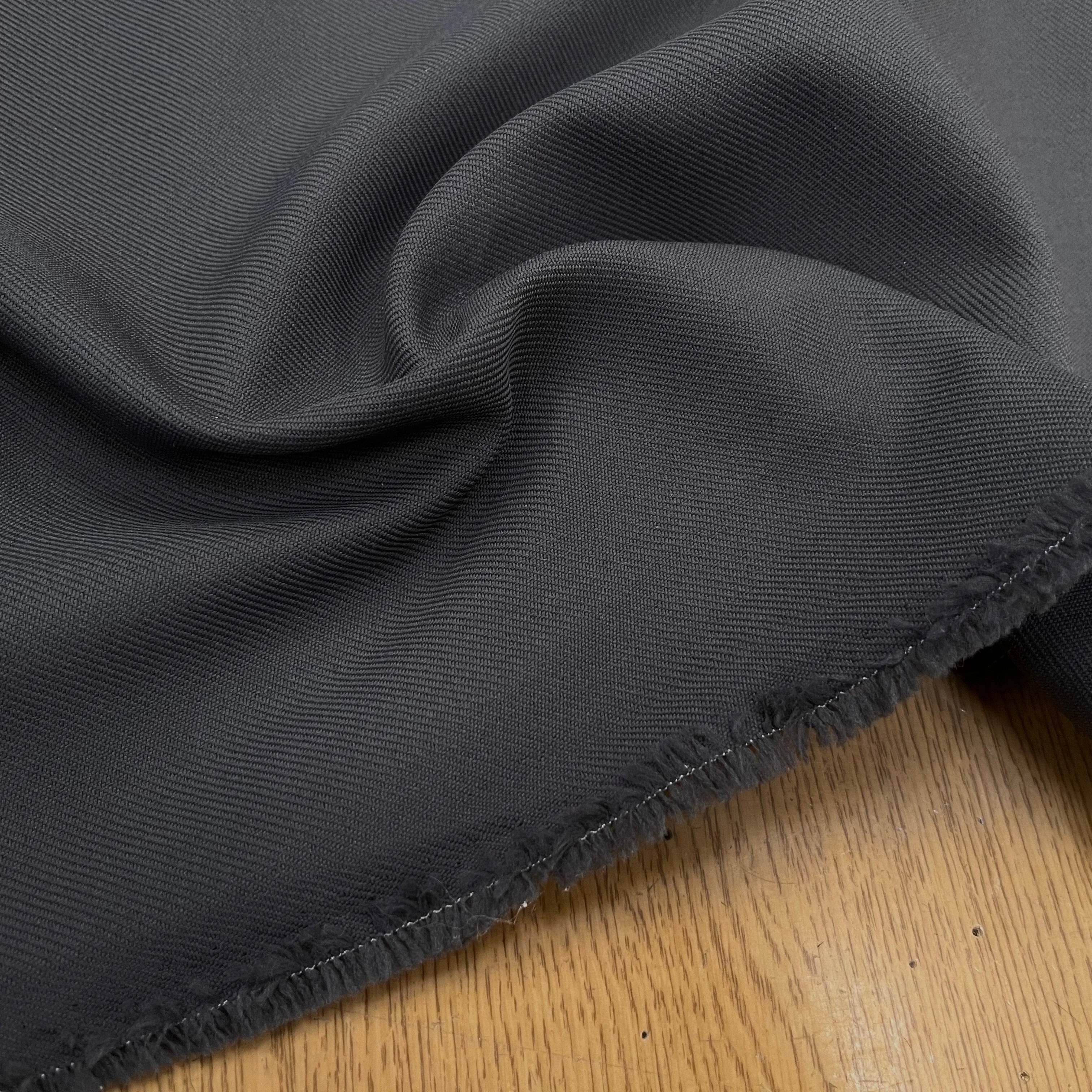 GABARDINE LOURDE STRIÉE STYLE GREY JAPAN - My Little Coupon