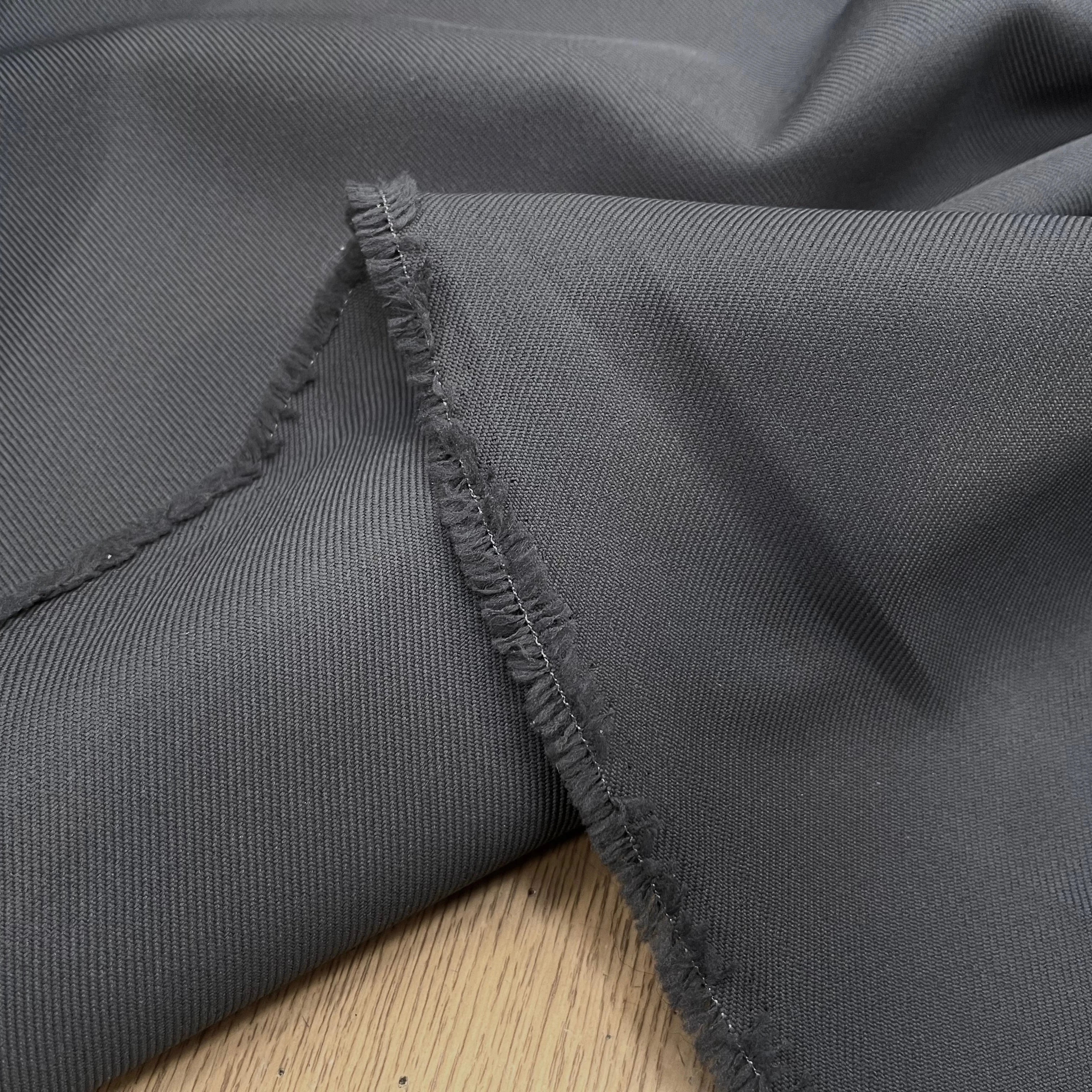 GABARDINE LOURDE STRIÉE STYLE GREY JAPAN - My Little Coupon