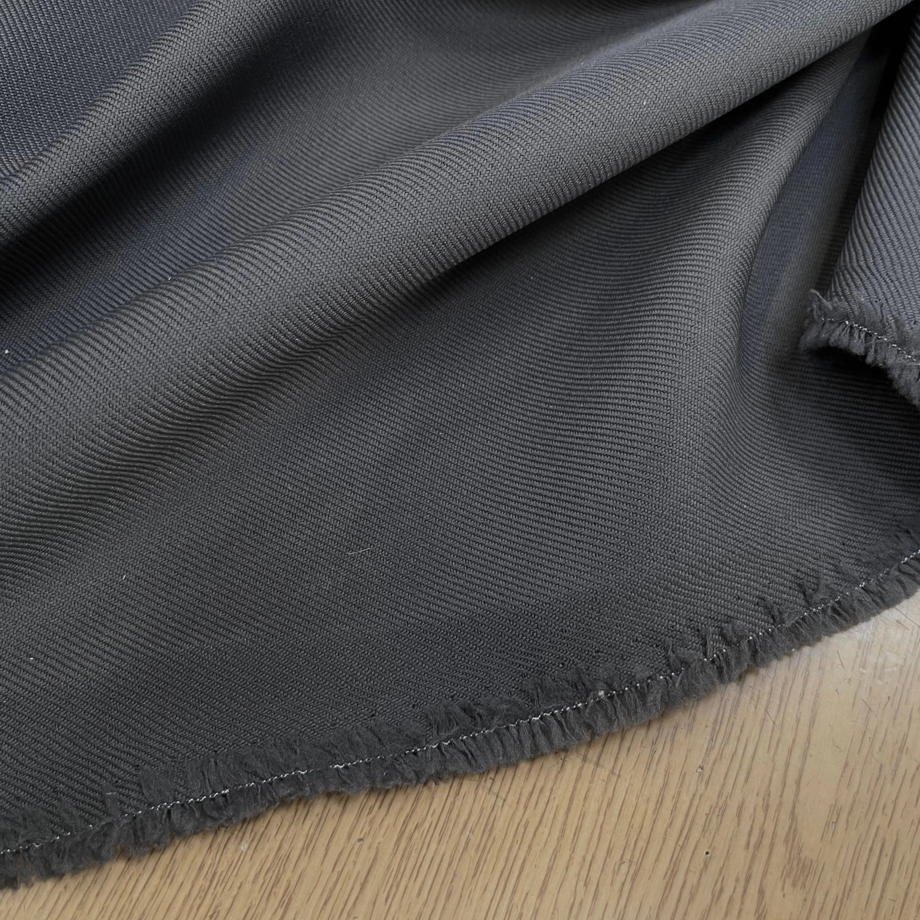 GABARDINE LOURDE STRIÉE STYLE GREY JAPAN - My Little Coupon