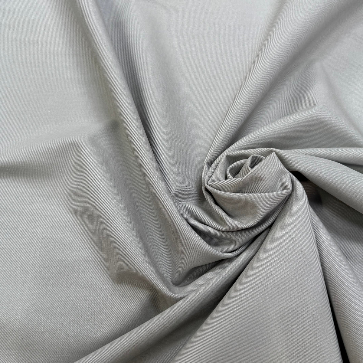 GABARDINE NATTÉE DE COTON LOURDE GRIS MARBRE TENUE IMPÉCABLE - My Little Coupon