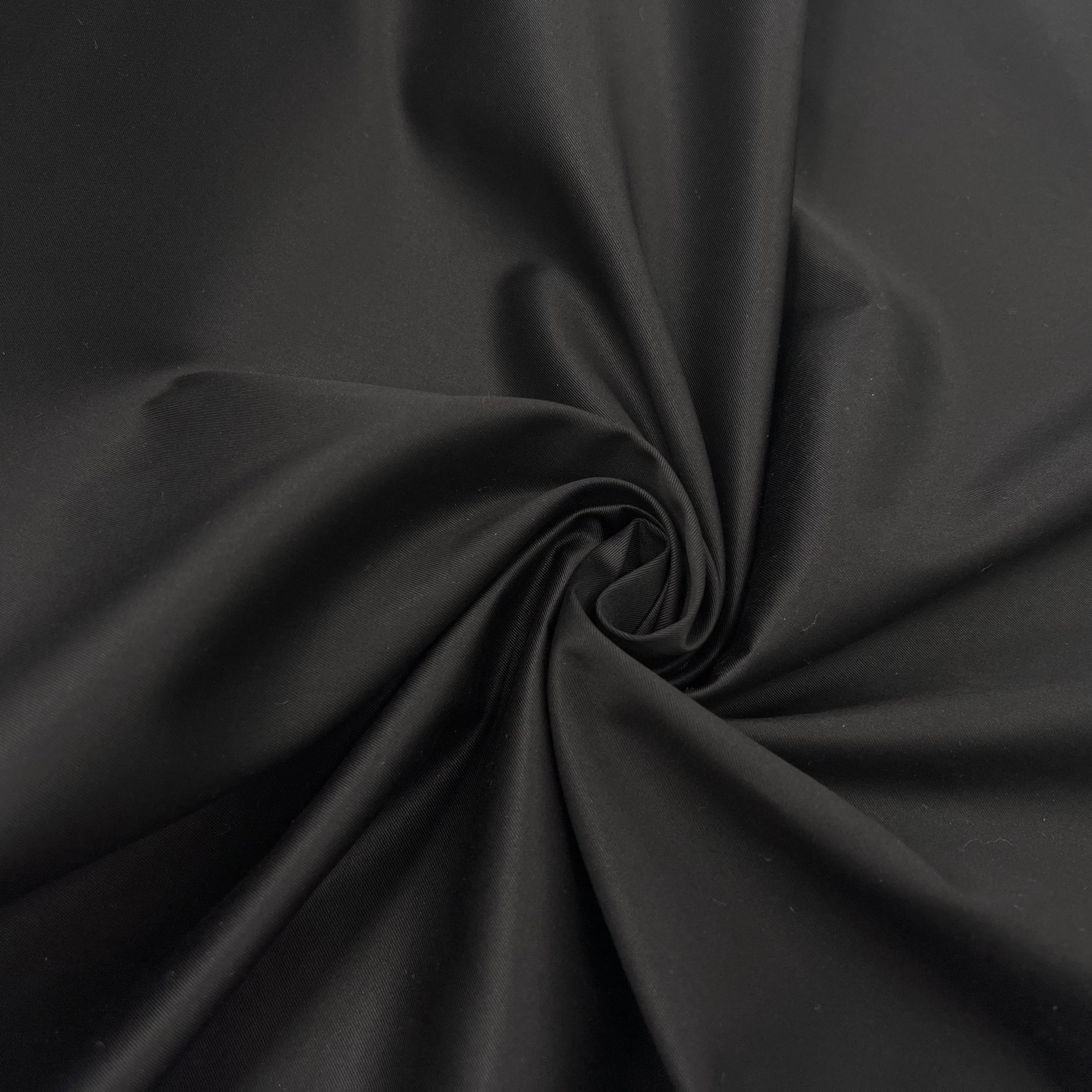 GABARDINE POLYAMIDE TECHNIQUE NOIR MSO