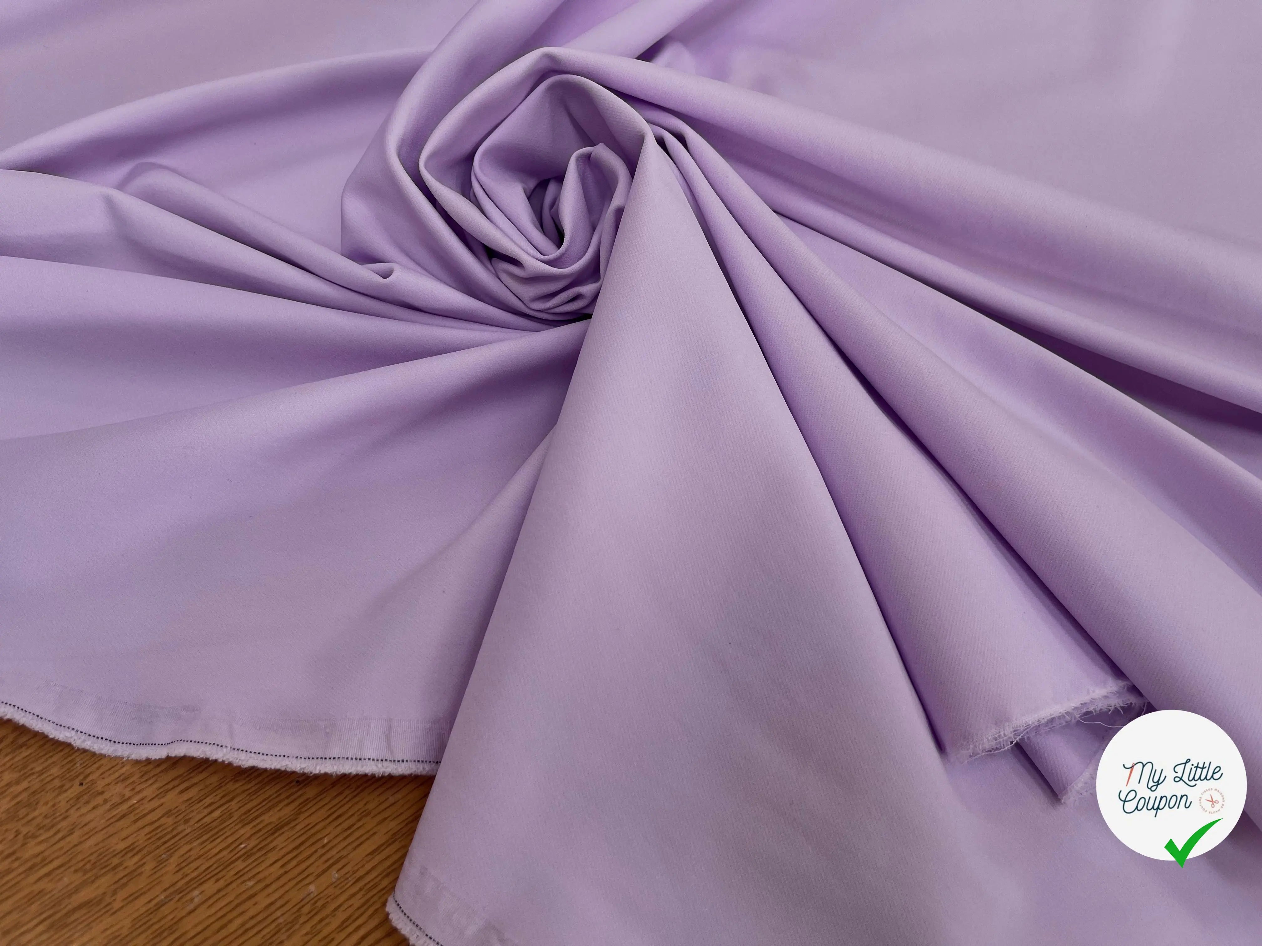 GABARDINE POLYAMIDE ULTRA STRETCH PINK CLAIR - My Little Coupon