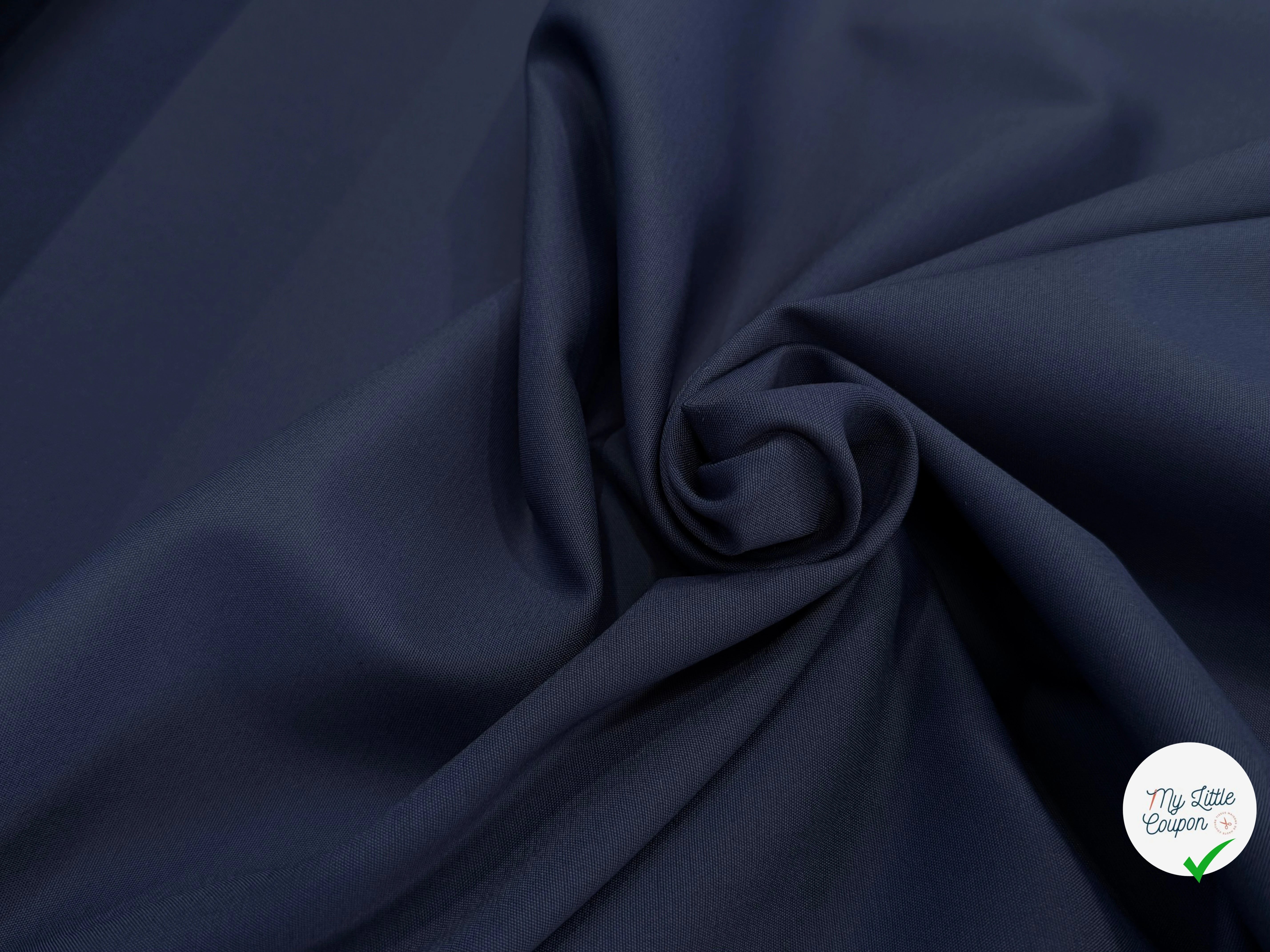 GABARDINE POLYCOTON ULTRA STRETCH BELU MARRINE QUALITÉ COUTURE - My Little Coupon