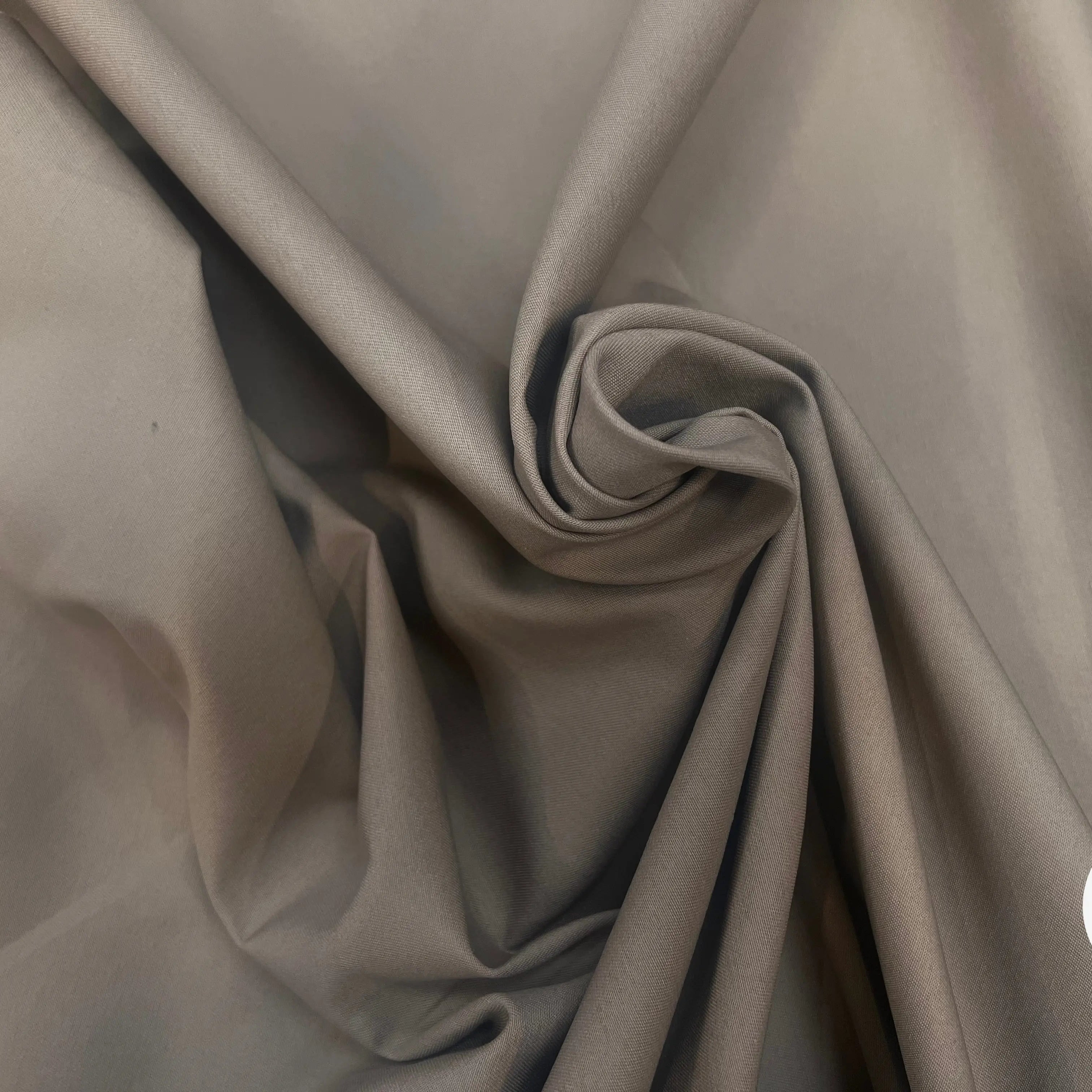 GABARDINE POLYESTER BEIGE FONCÉ CANON JAPON - My Little Coupon