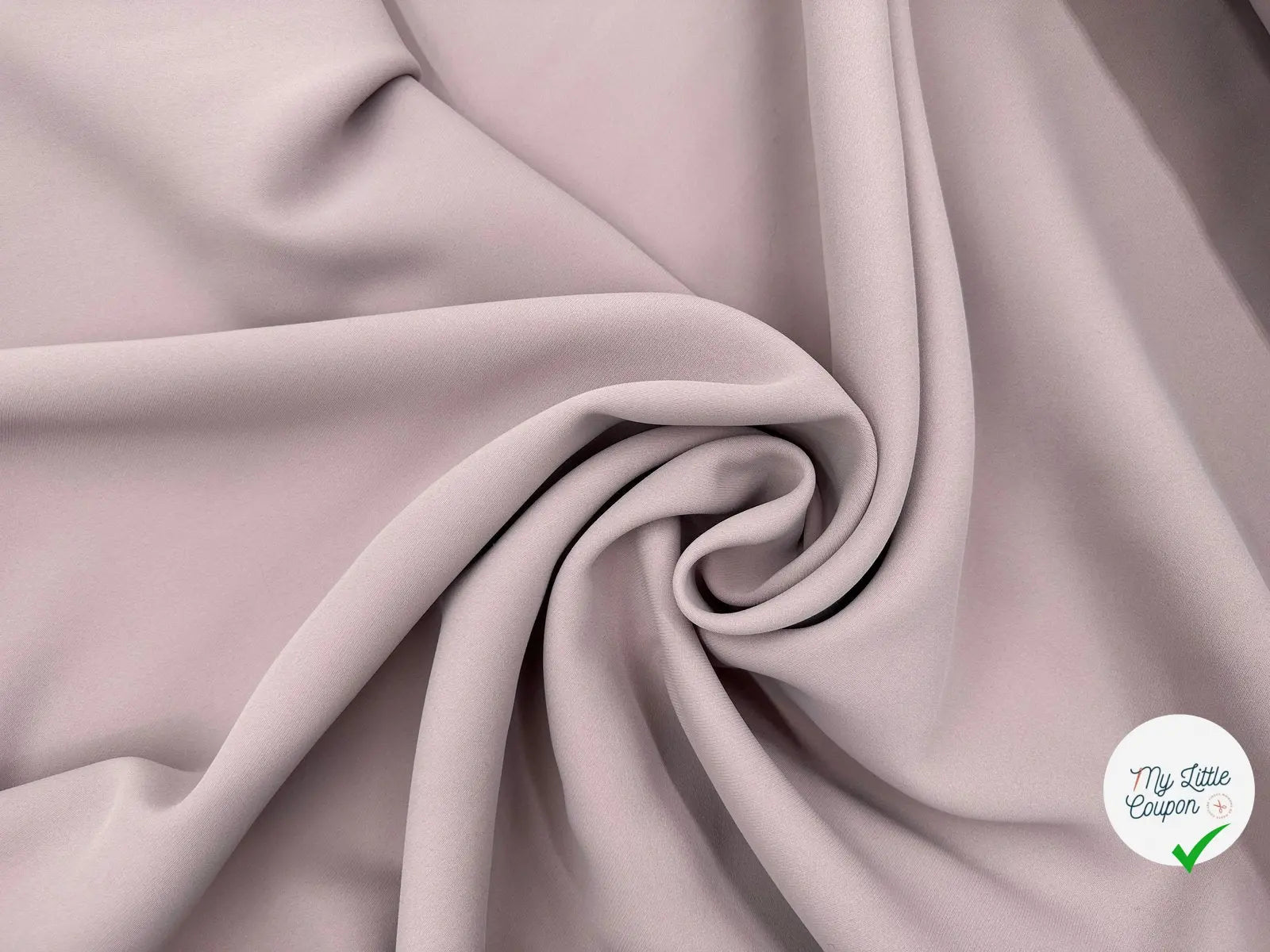 GABARDINE POLYESTER DOUBLE ÉTOFFES BEIGE MSO