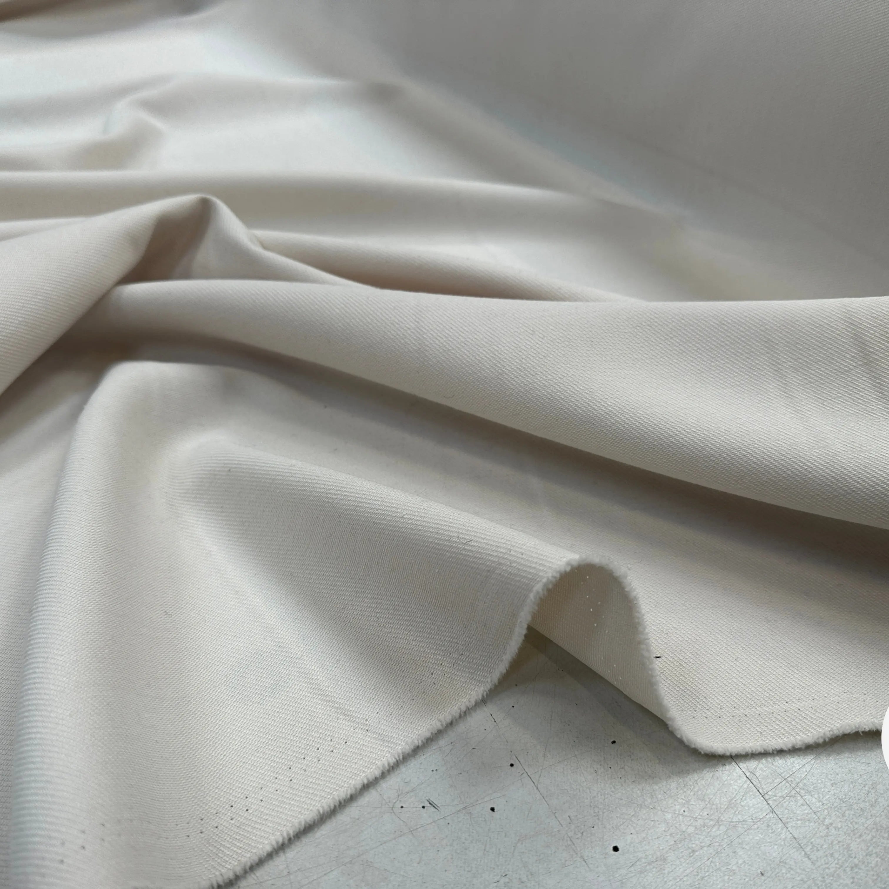 GABARDINE POLYESTER SIMPLE COLORI NATUREL - My Little Coupon